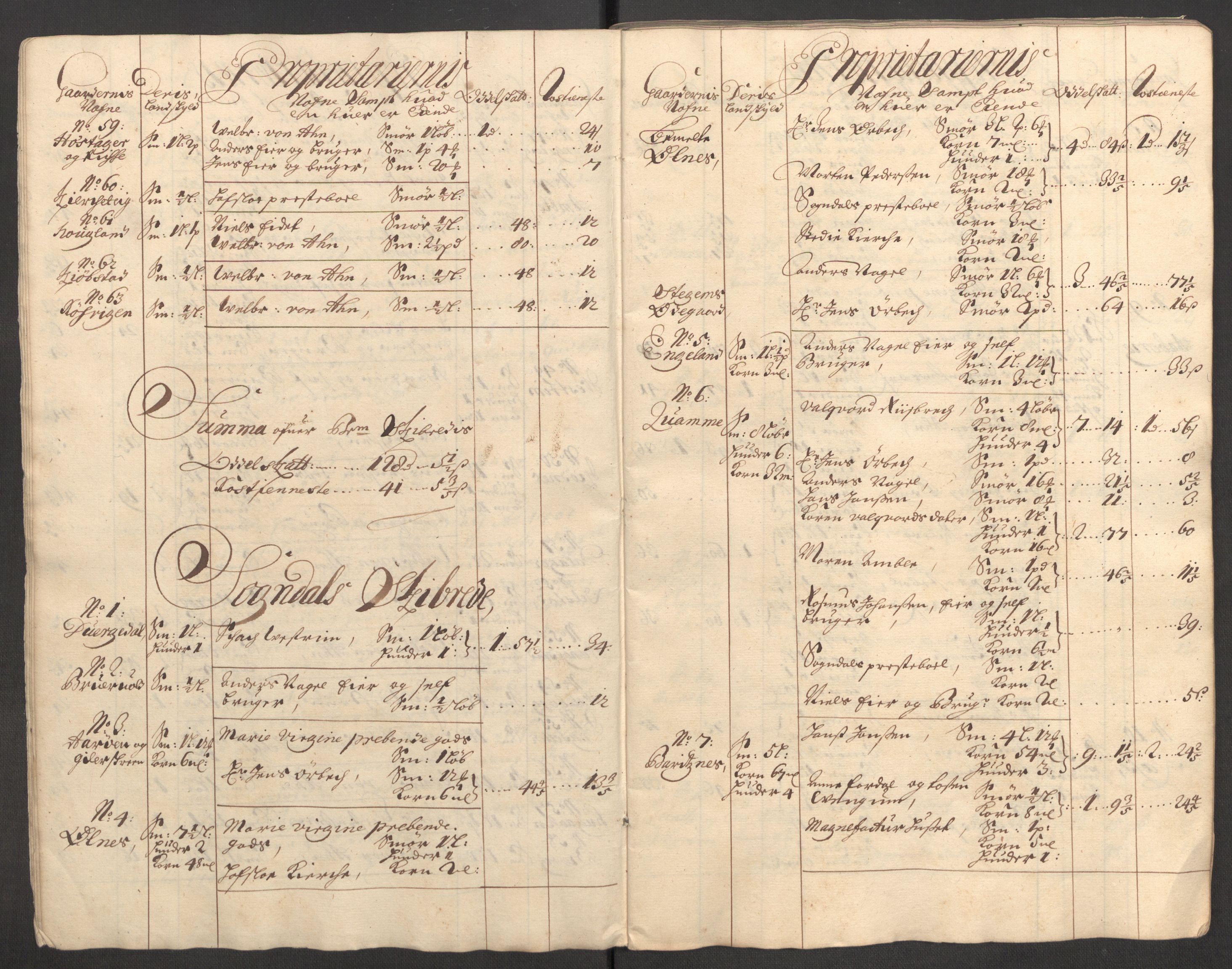 Rentekammeret inntil 1814, Reviderte regnskaper, Fogderegnskap, AV/RA-EA-4092/R52/L3309: Fogderegnskap Sogn, 1696-1697, p. 290