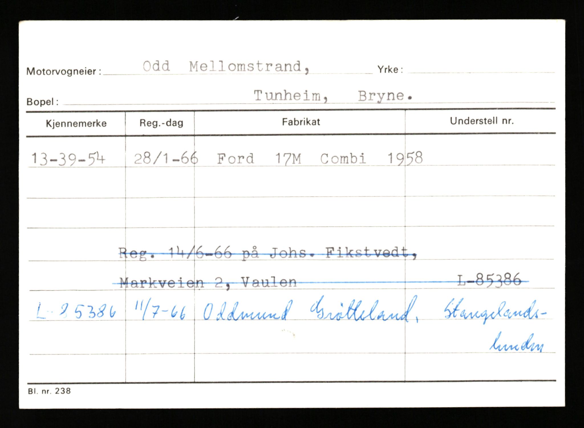 Stavanger trafikkstasjon, AV/SAST-A-101942/0/G/L0010: Registreringsnummer: 130000 - 239953, 1930-1971, p. 115