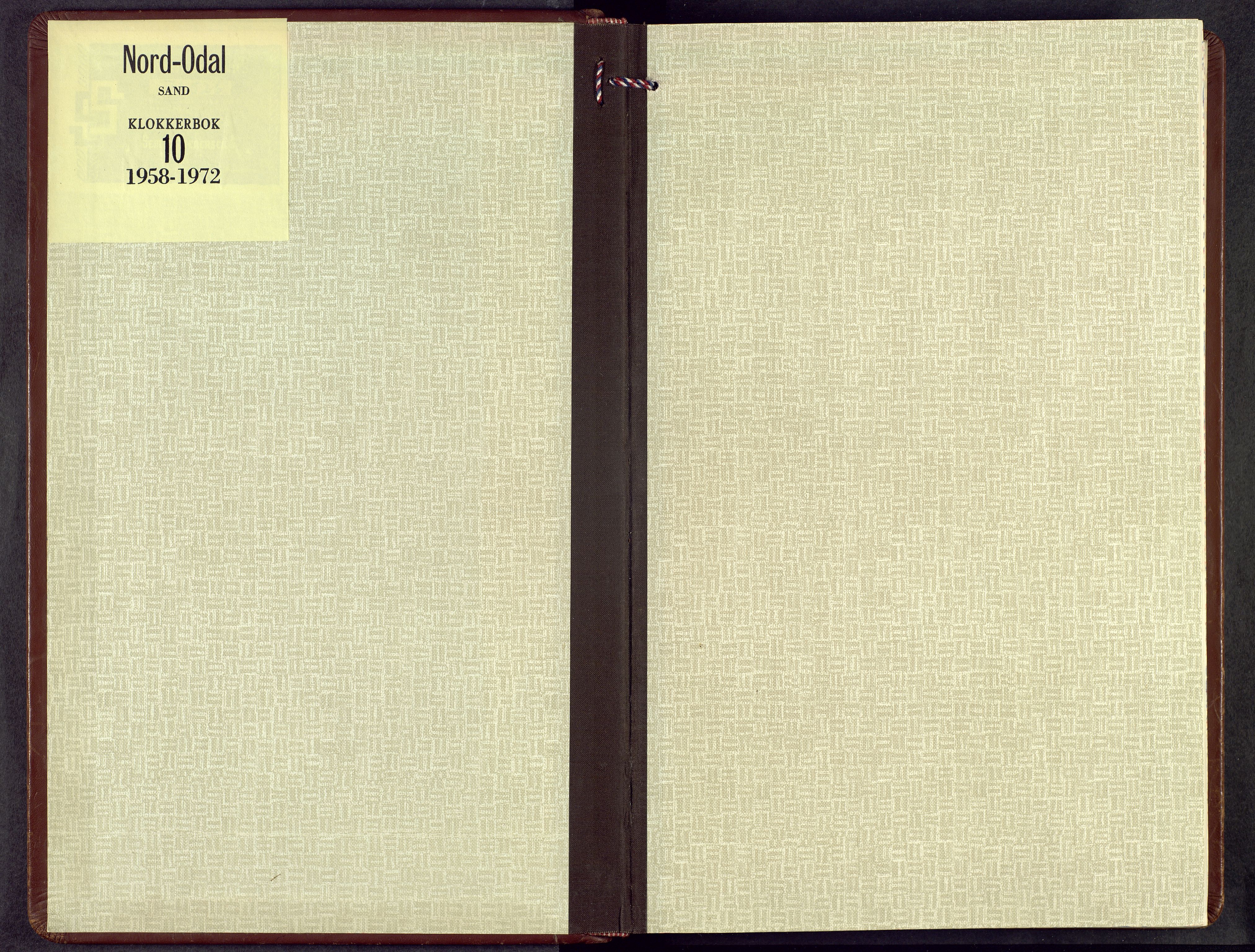 Nord-Odal prestekontor, AV/SAH-PREST-032/H/Ha/Hab/L0010: Parish register (copy) no. 10, 1958-1972