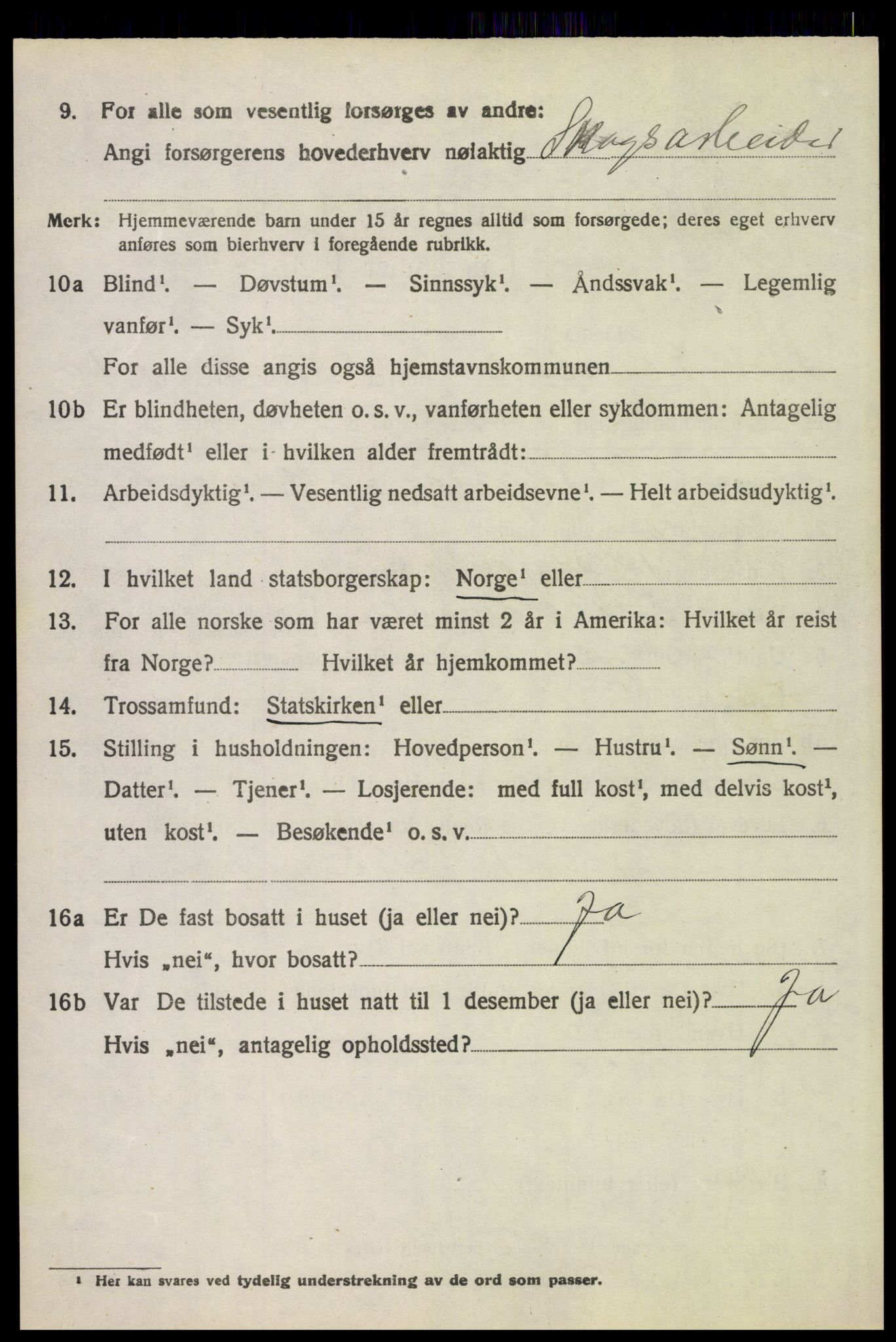 SAH, 1920 census for Stor-Elvdal, 1920, p. 9671