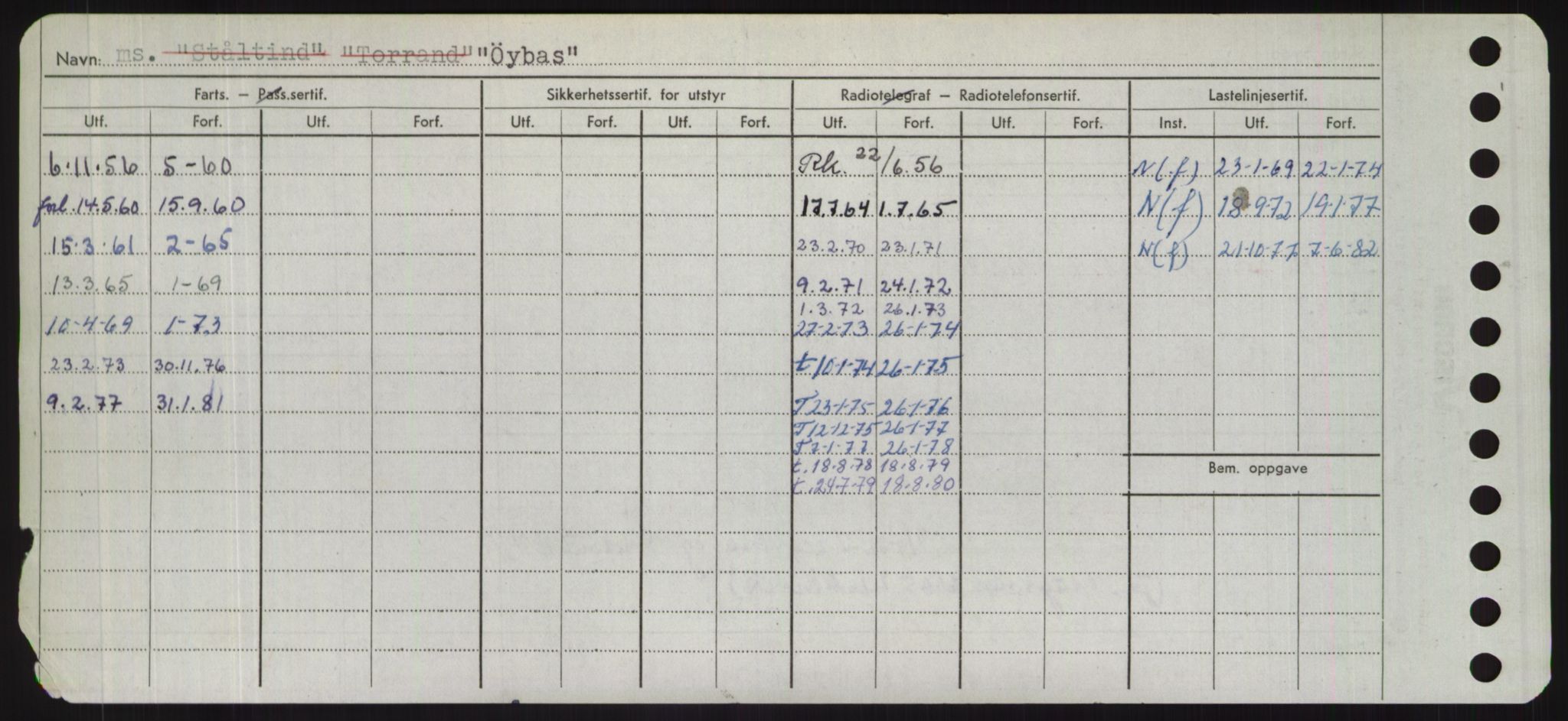 Sjøfartsdirektoratet med forløpere, Skipsmålingen, RA/S-1627/H/Hd/L0041: Fartøy, Vi-Ås, p. 590