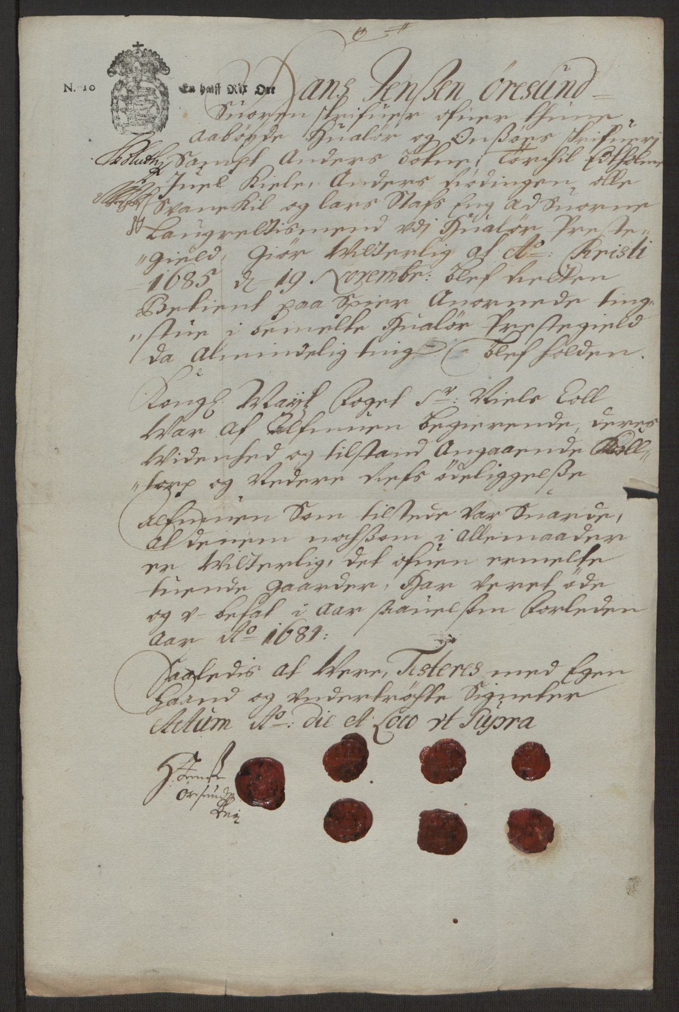 Rentekammeret inntil 1814, Reviderte regnskaper, Fogderegnskap, AV/RA-EA-4092/R03/L0118: Fogderegnskap Onsøy, Tune, Veme og Åbygge fogderi, 1684-1689, p. 185