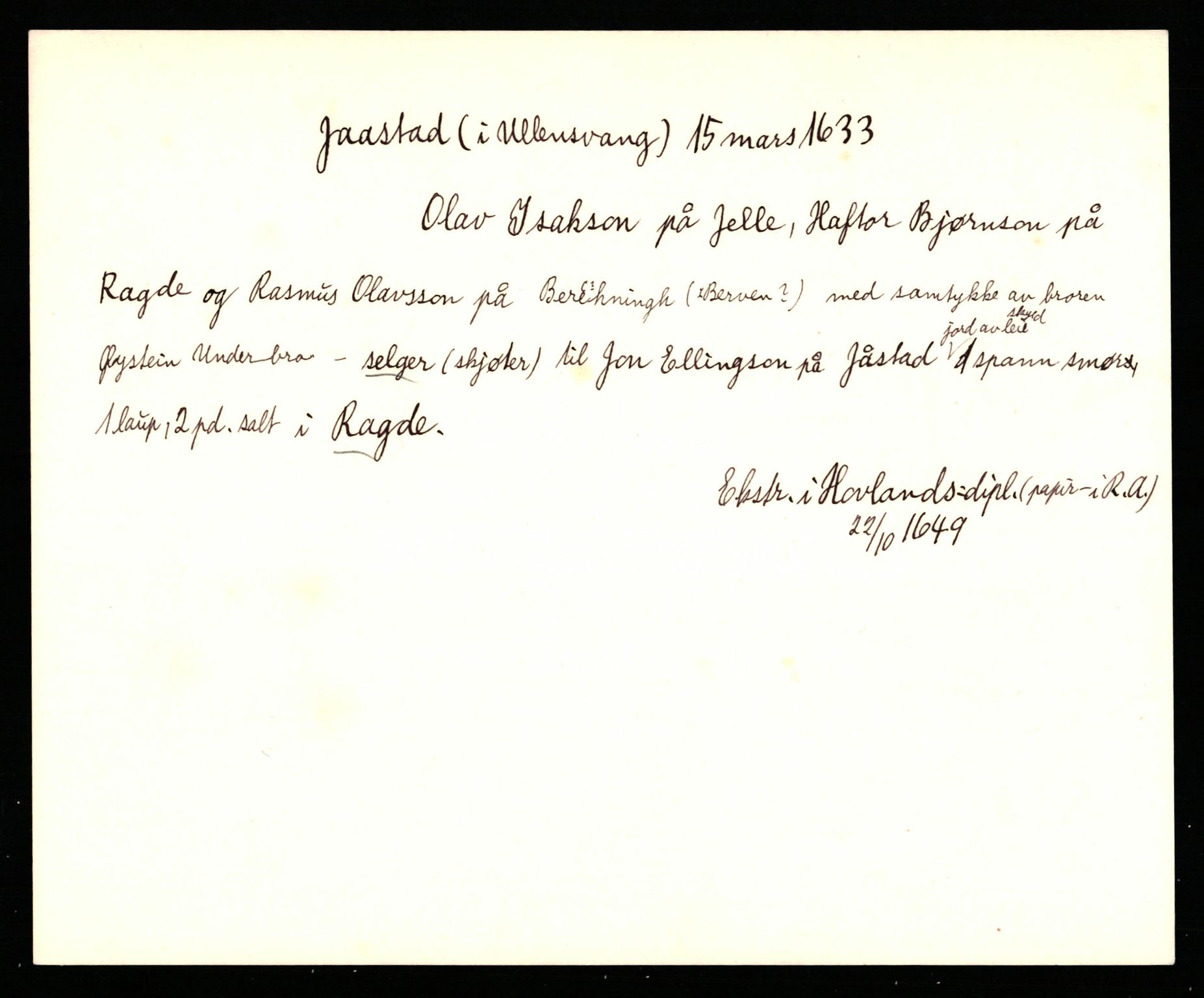 Riksarkivets diplomsamling, AV/RA-EA-5965/F35/F35b/L0007: Riksarkivets diplomer, seddelregister, 1625-1634, p. 569