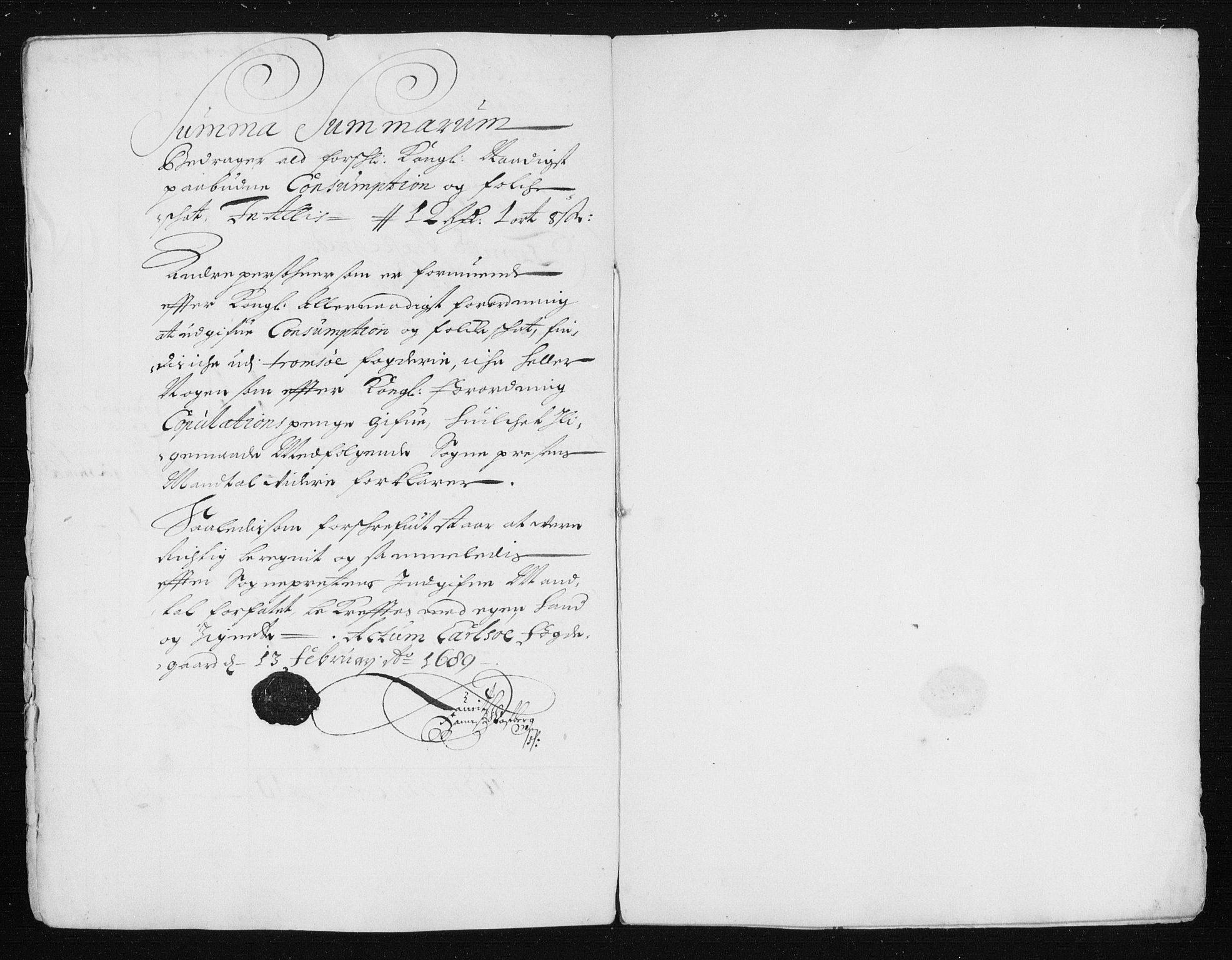Rentekammeret inntil 1814, Reviderte regnskaper, Stiftamtstueregnskaper, Trondheim stiftamt og Nordland amt, RA/EA-6044/R/Rh/L0012: Nordland amt, 1688