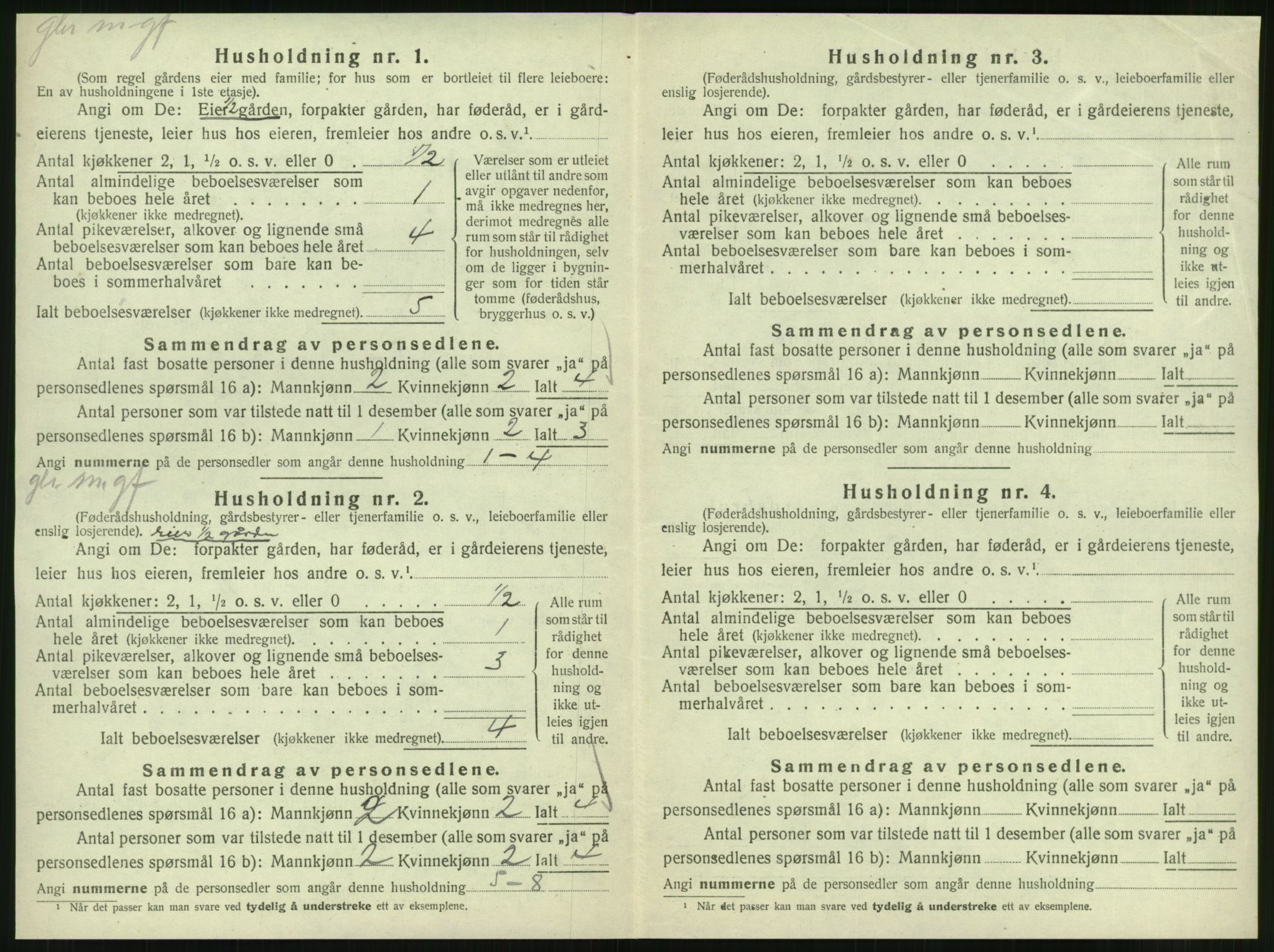 SAT, 1920 census for Vik, 1920, p. 766