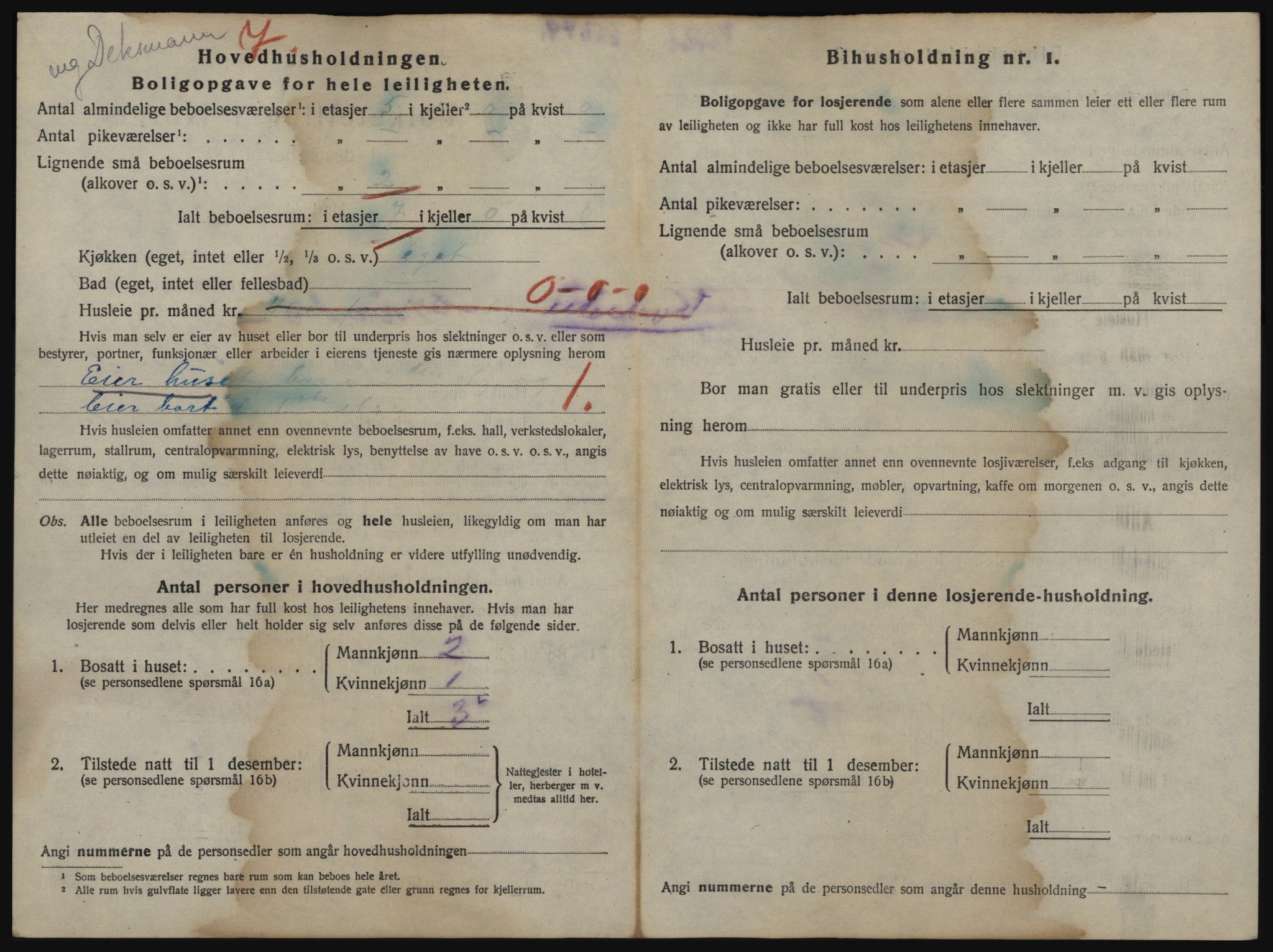 SAO, 1920 census for Son, 1920, p. 285