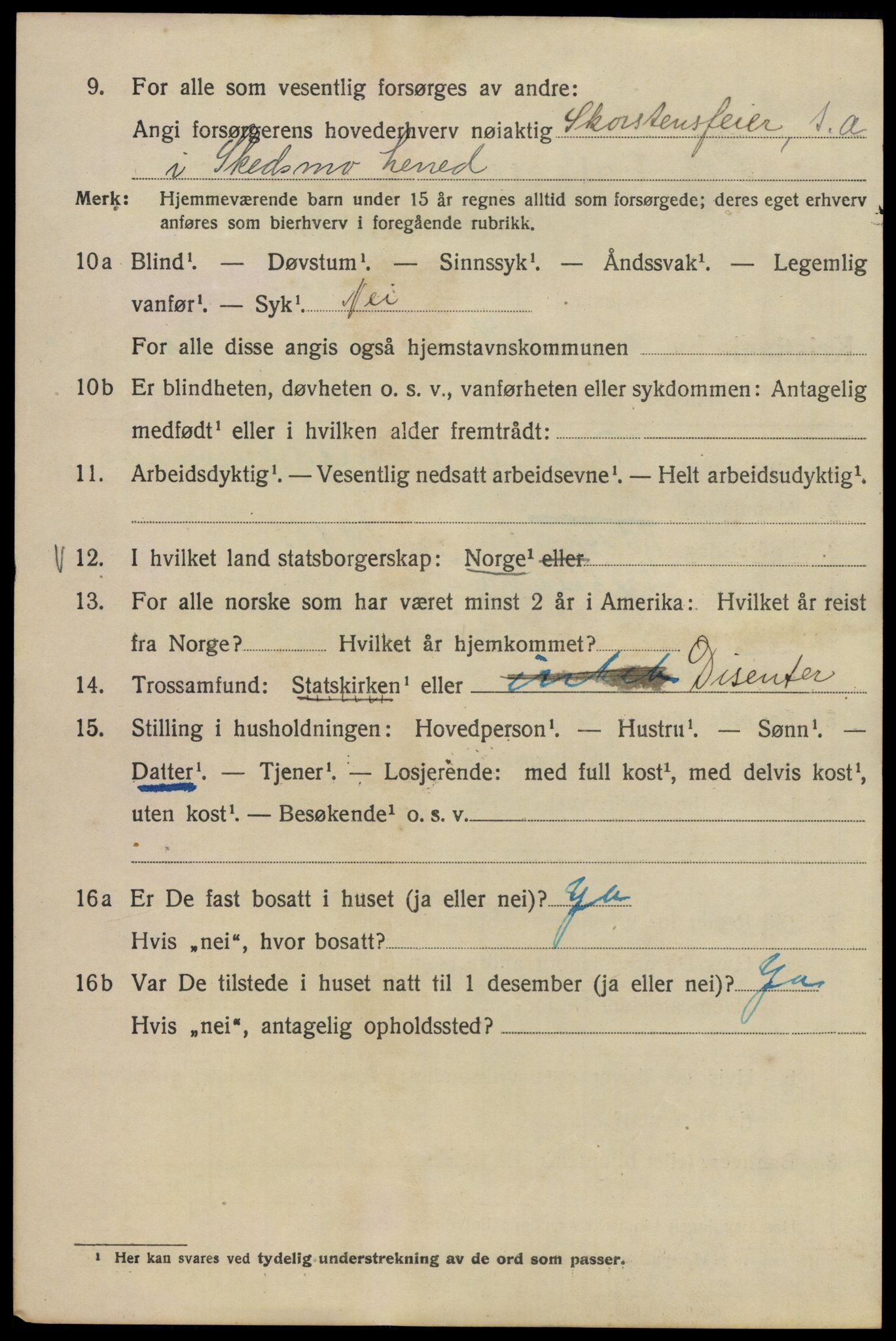 SAO, 1920 census for Kristiania, 1920, p. 205352