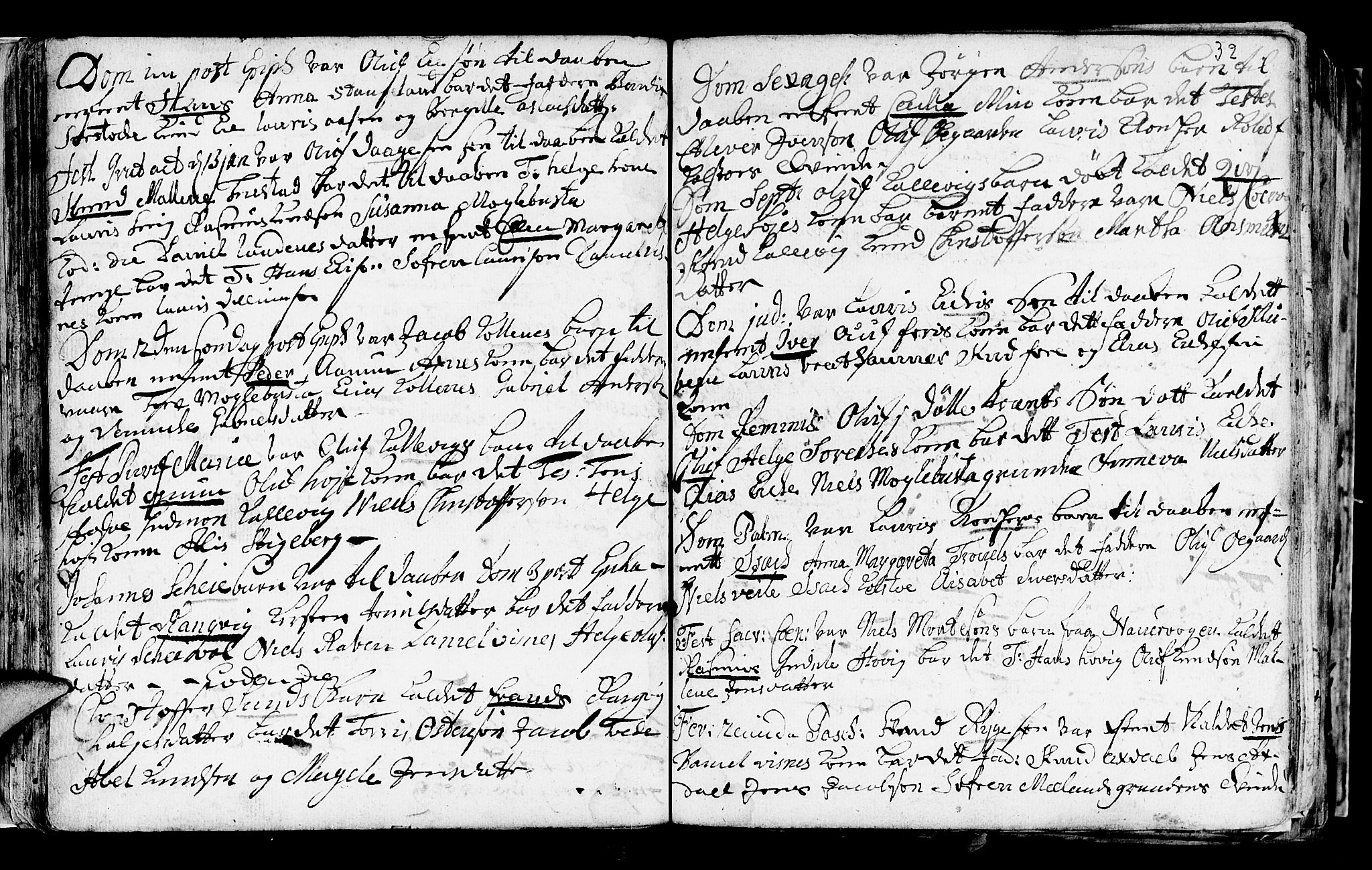 Avaldsnes sokneprestkontor, AV/SAST-A -101851/H/Ha/Haa/L0001: Parish register (official) no. A 1, 1711-1764, p. 32