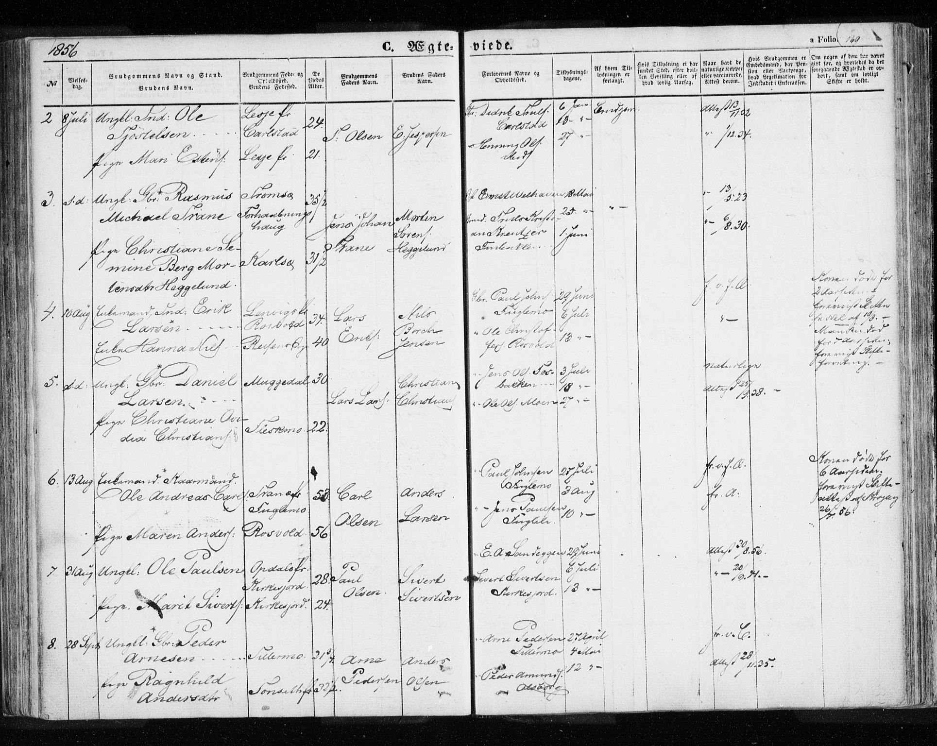 Målselv sokneprestembete, SATØ/S-1311/G/Ga/Gaa/L0003kirke: Parish register (official) no. 3, 1853-1863, p. 169