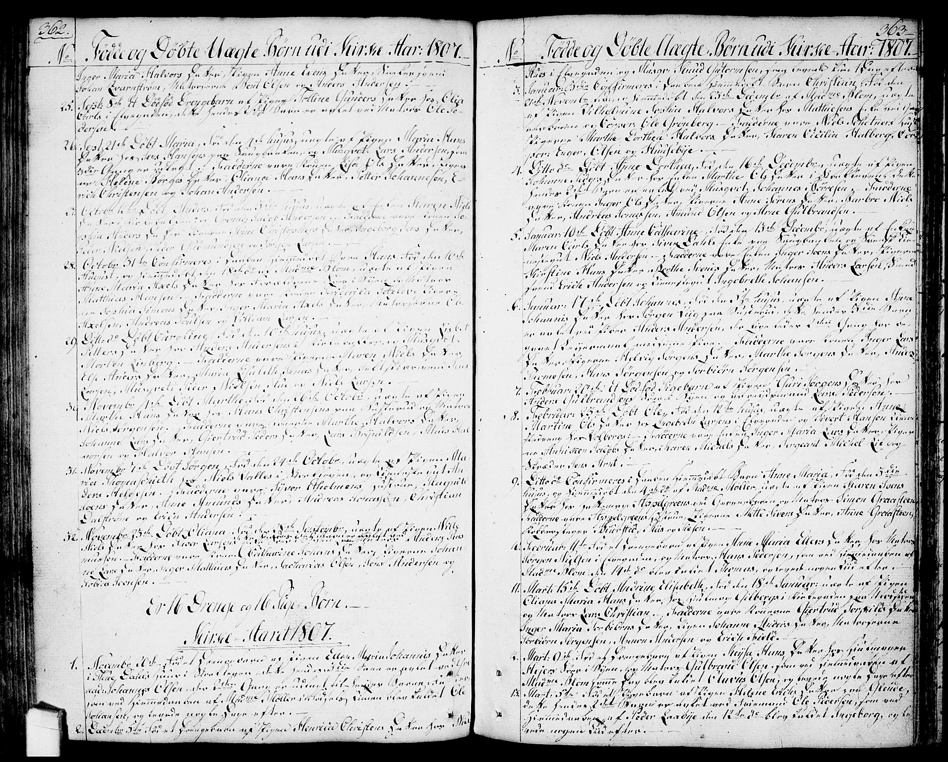 Halden prestekontor Kirkebøker, SAO/A-10909/F/Fa/L0002: Parish register (official) no. I 2, 1792-1812, p. 362-363