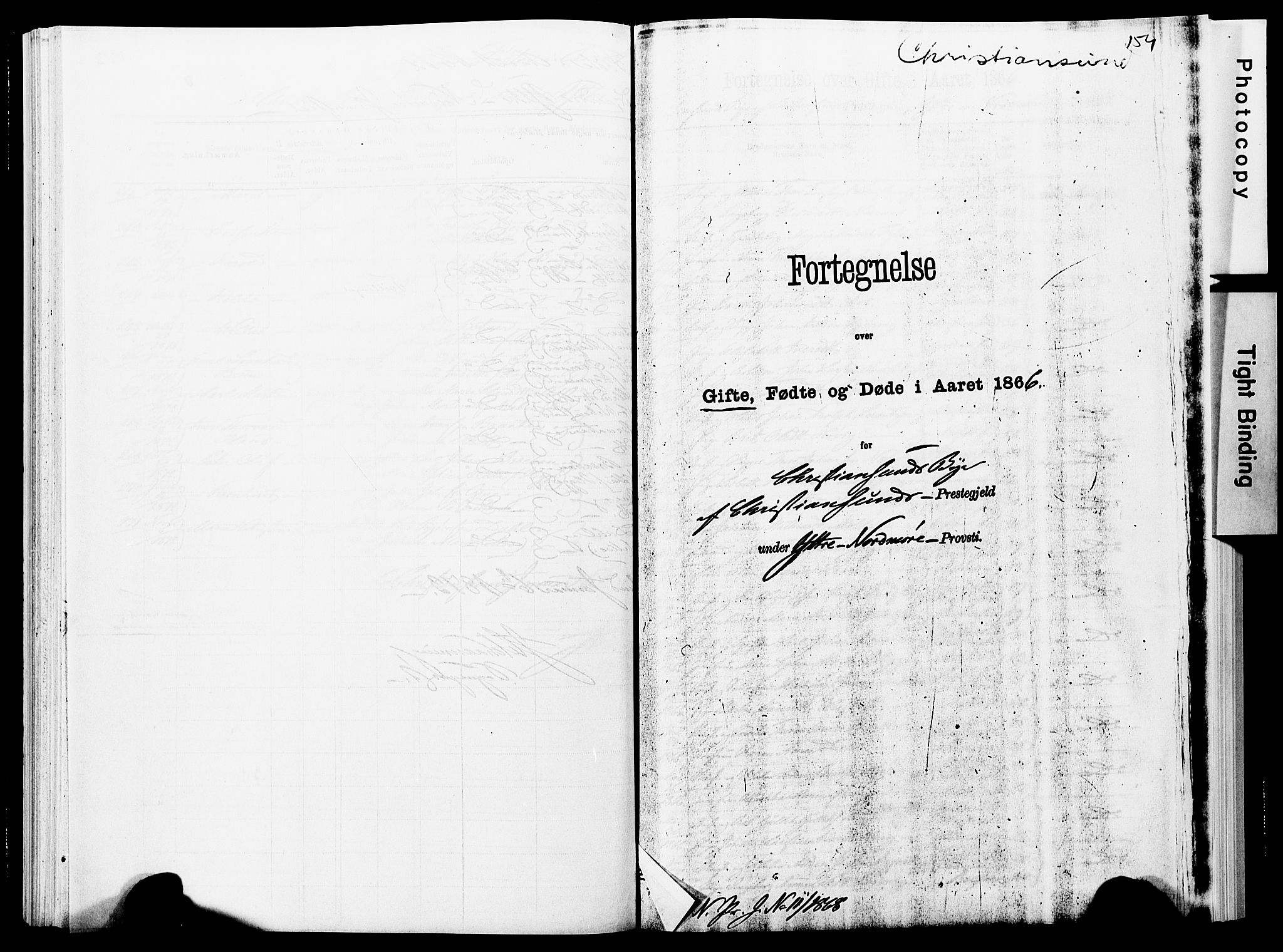 Ministerialprotokoller, klokkerbøker og fødselsregistre - Møre og Romsdal, SAT/A-1454/572/L0857: Parish register (official) no. 572D01, 1866-1872, p. 154