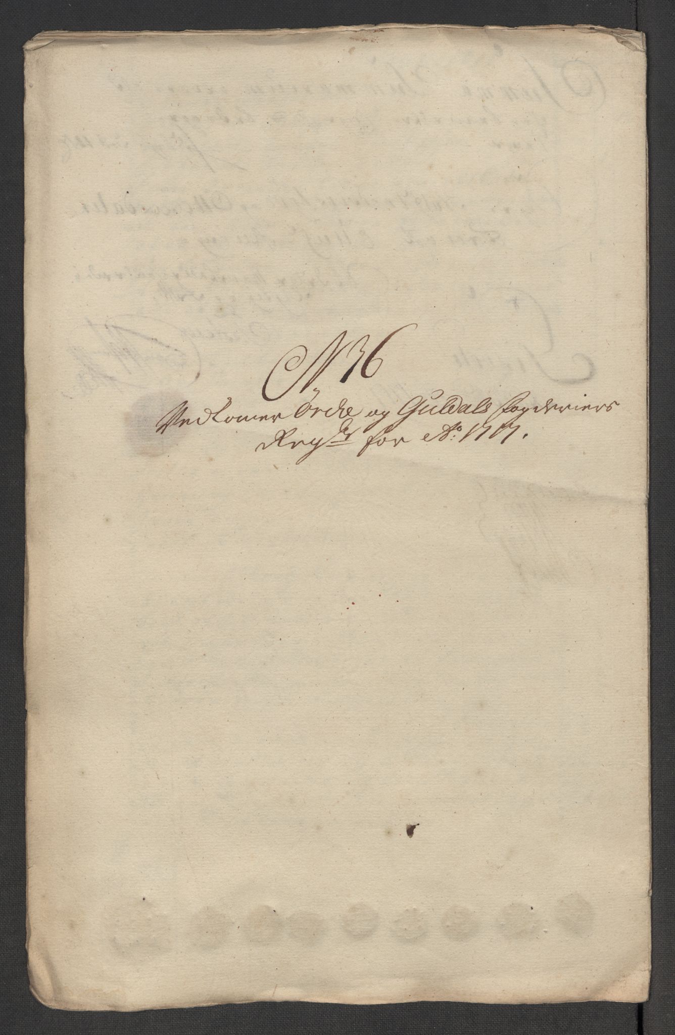 Rentekammeret inntil 1814, Reviderte regnskaper, Fogderegnskap, RA/EA-4092/R60/L3969: Fogderegnskap Orkdal og Gauldal, 1717, p. 348