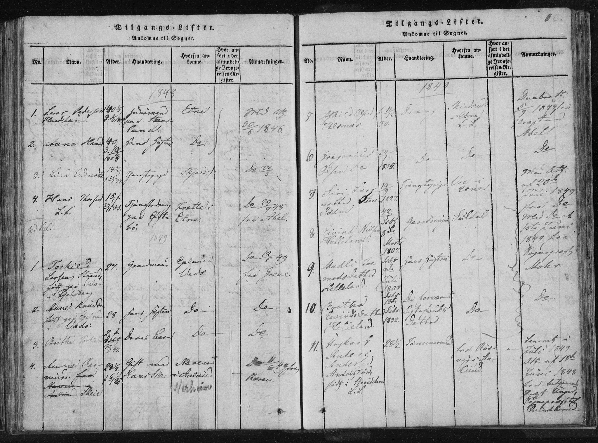 Vikedal sokneprestkontor, AV/SAST-A-101840/01/IV: Parish register (official) no. A 4, 1816-1850, p. 310