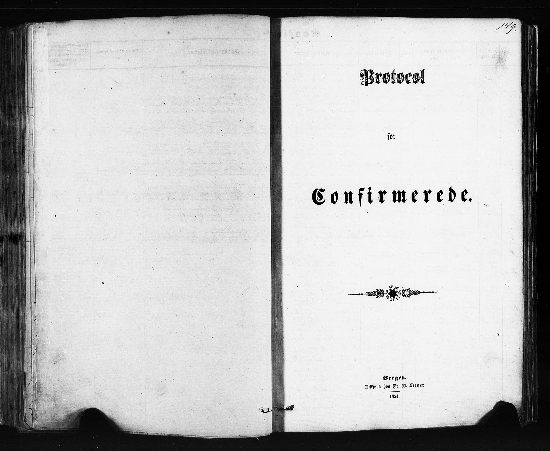 Fusa sokneprestembete, AV/SAB-A-75401/H/Haa: Parish register (official) no. A 1I, 1855-1879, p. 149