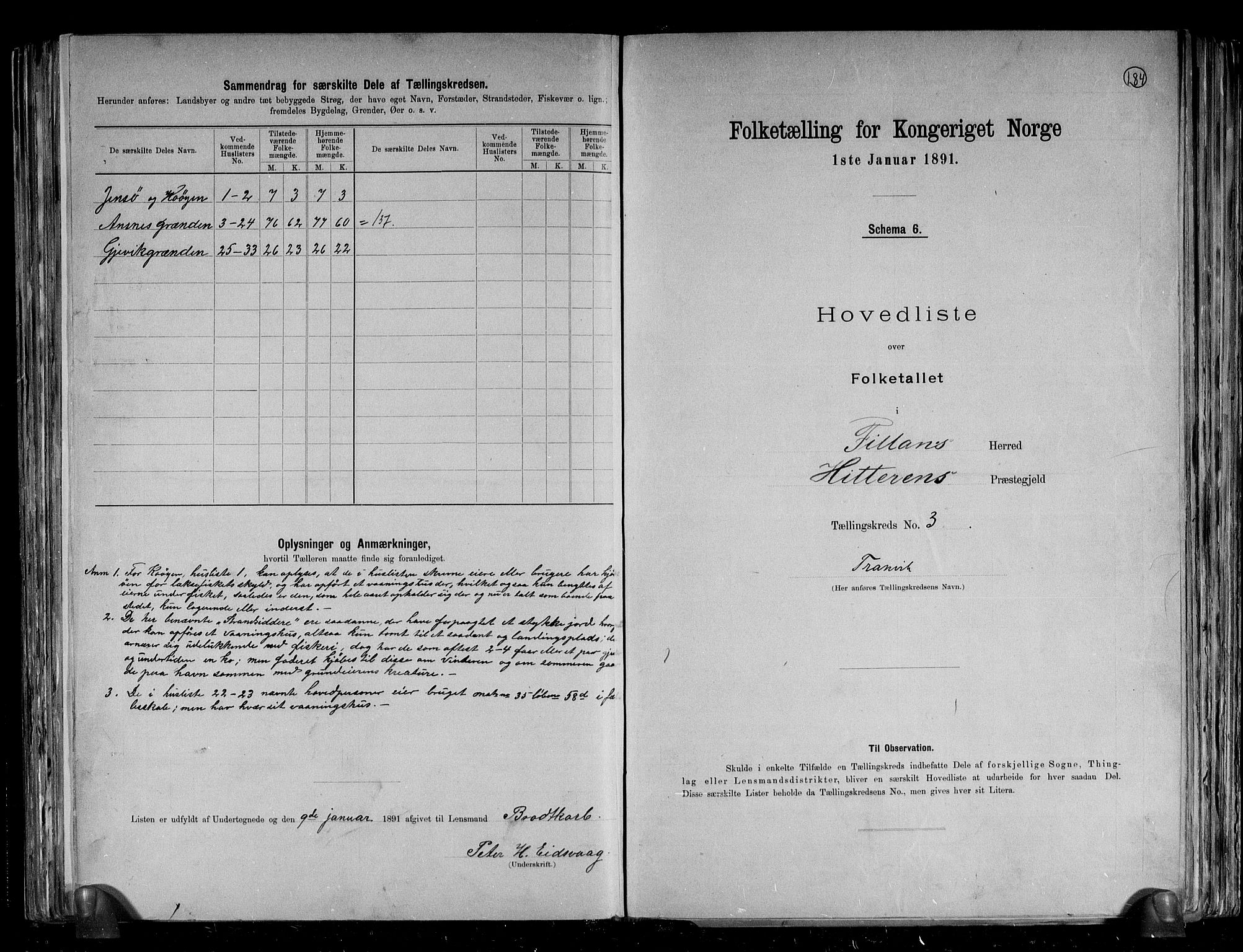 RA, 1891 census for 1616 Fillan, 1891, p. 8
