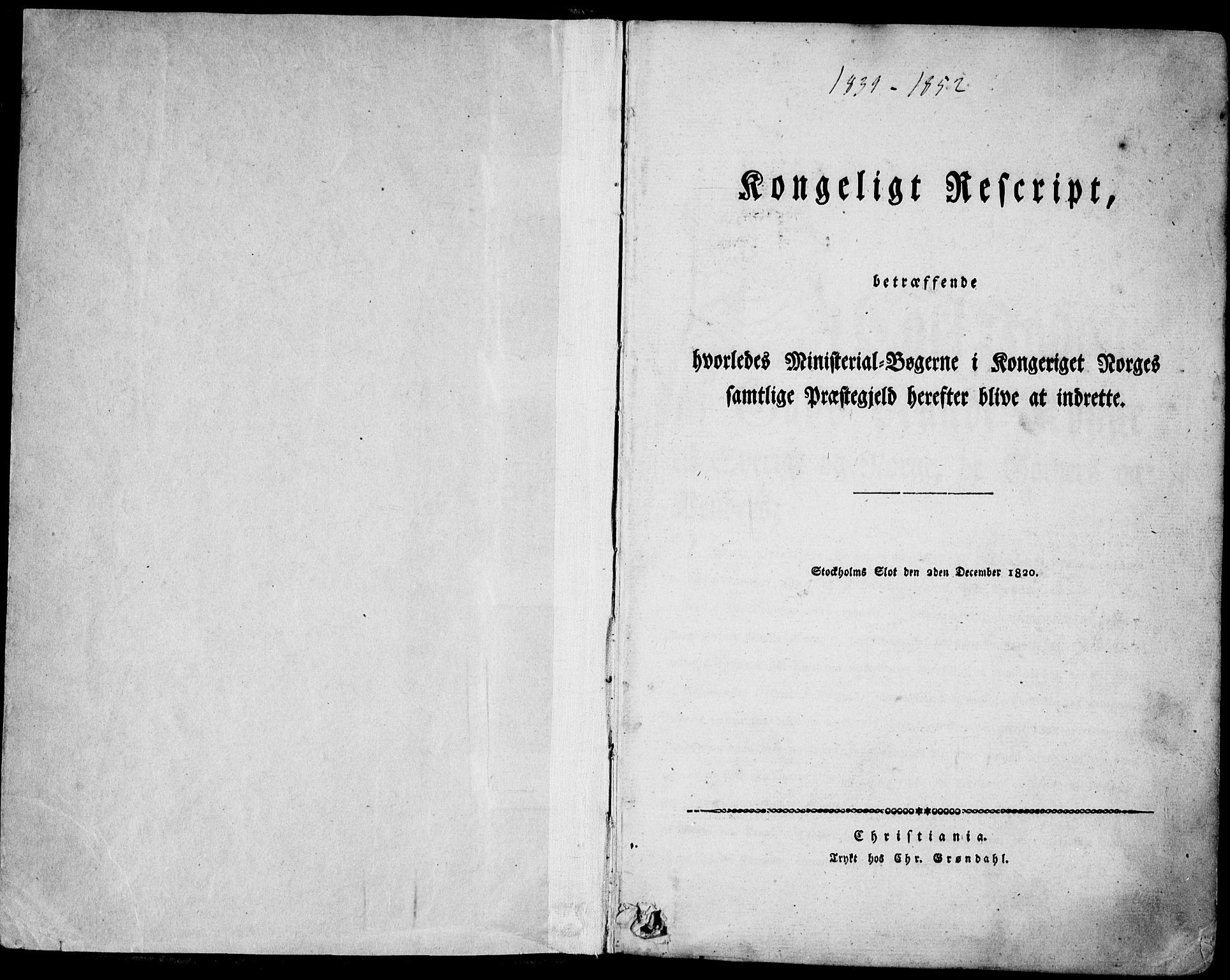 Nøtterøy kirkebøker, SAKO/A-354/F/Fa/L0005: Parish register (official) no. I 5, 1839-1852