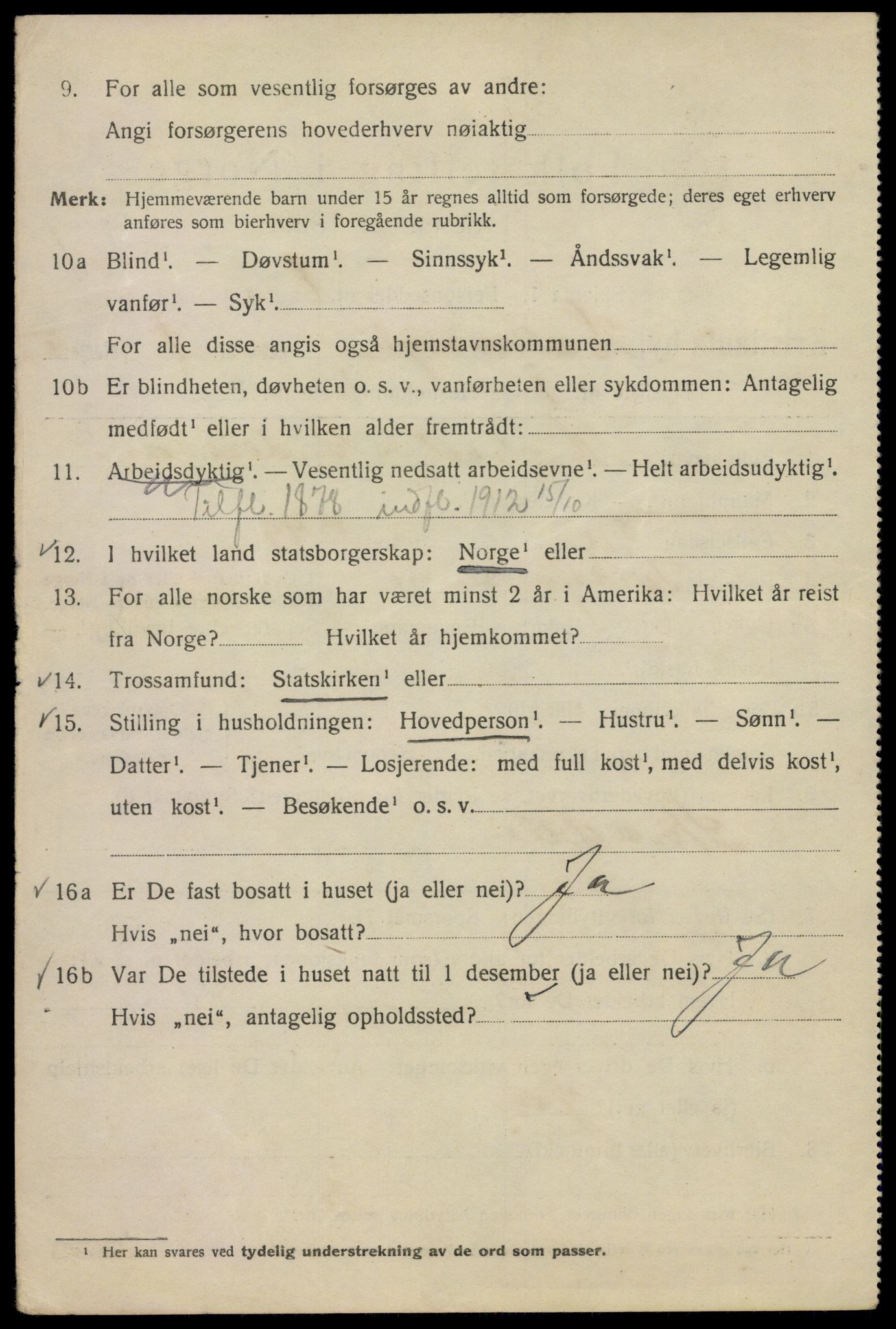 SAO, 1920 census for Kristiania, 1920, p. 276490