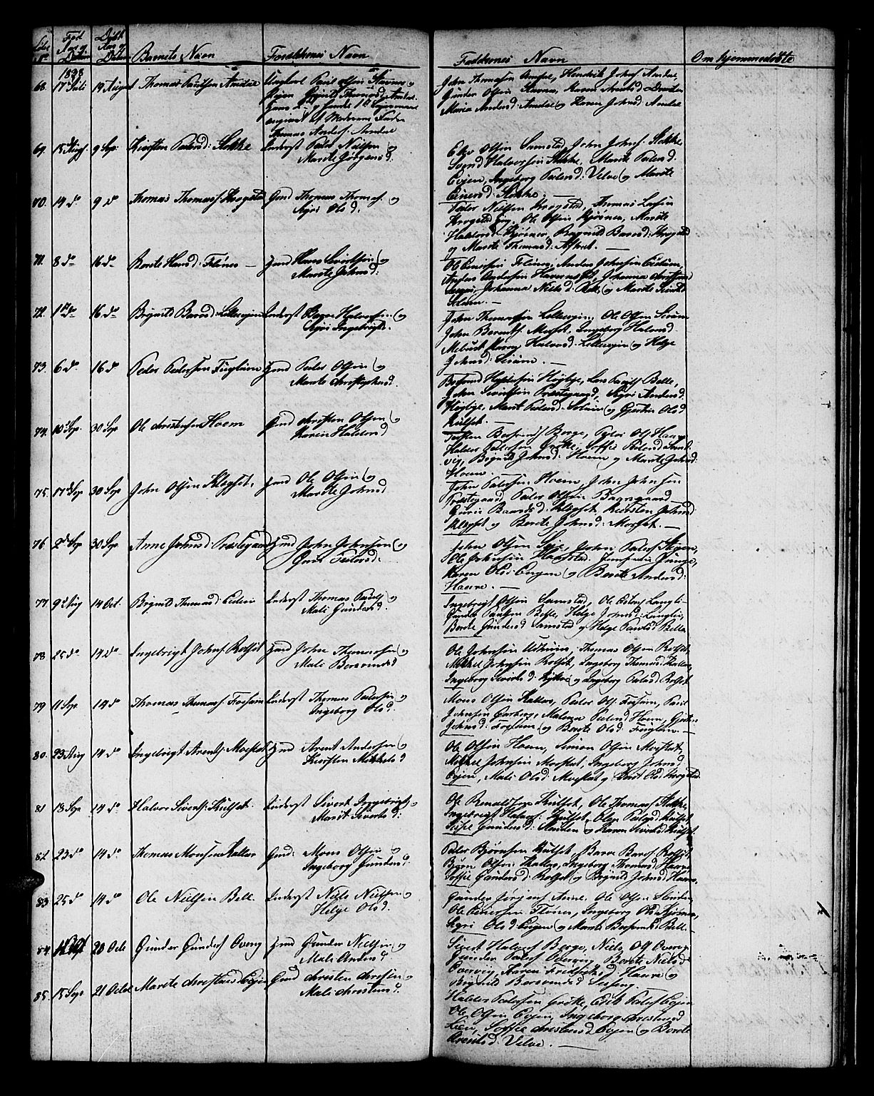 Ministerialprotokoller, klokkerbøker og fødselsregistre - Sør-Trøndelag, SAT/A-1456/695/L1153: Parish register (copy) no. 695C04, 1832-1842