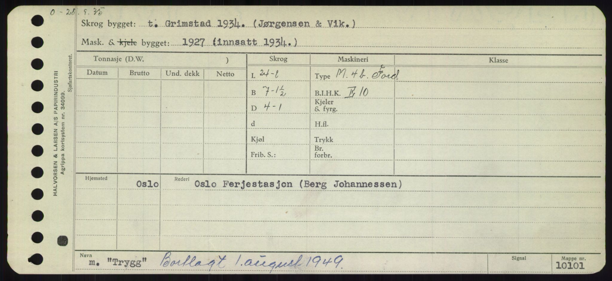 Sjøfartsdirektoratet med forløpere, Skipsmålingen, RA/S-1627/H/Hd/L0039: Fartøy, Ti-Tø, p. 723