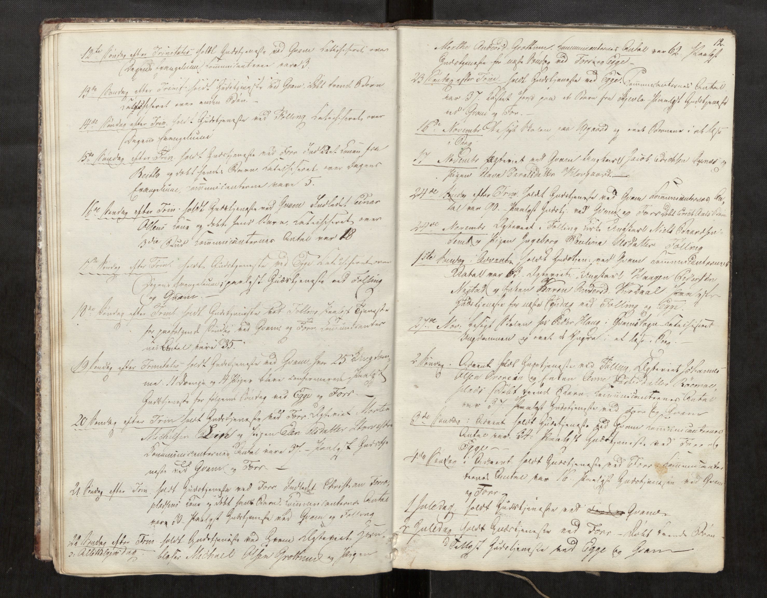 Stod sokneprestkontor, SAT/A-1164/2/I/I1/I1d/L0001: Curate's parish register no. 1, 1827-1849, p. 12