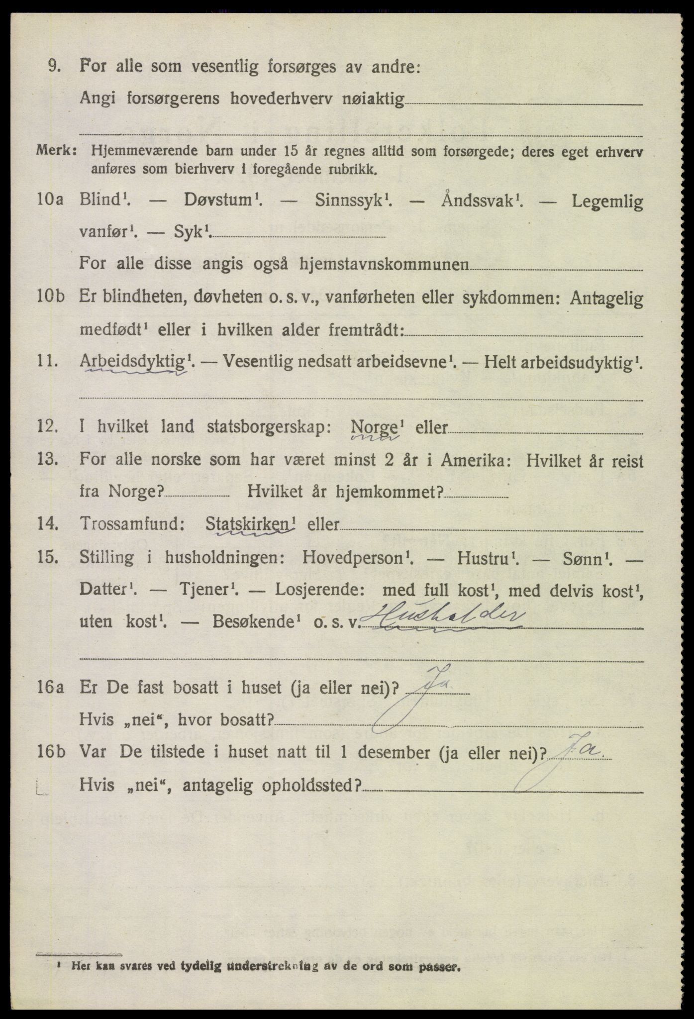 SAH, 1920 census for Sør-Odal, 1920, p. 15130