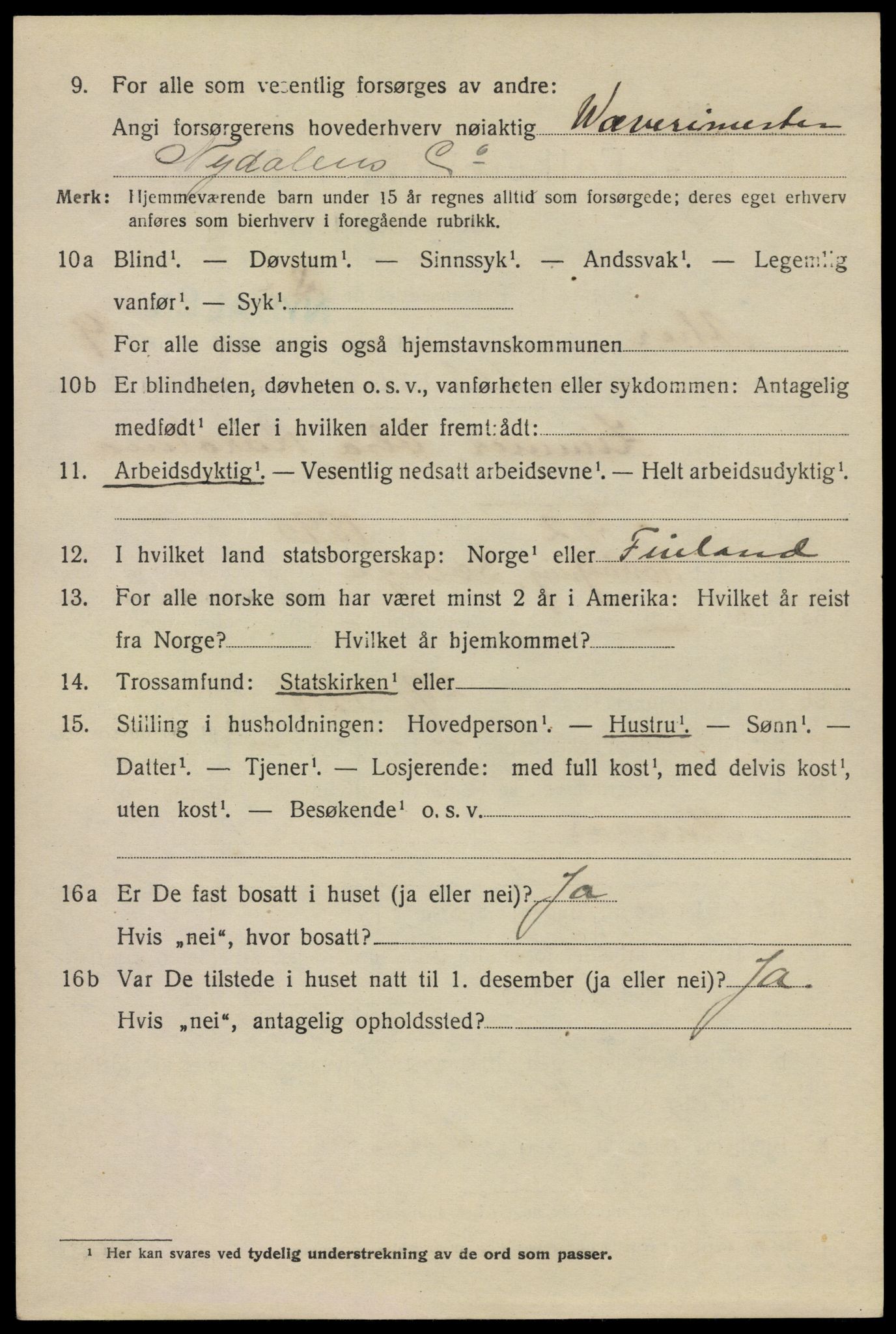 SAO, 1920 census for Aker, 1920, p. 60995