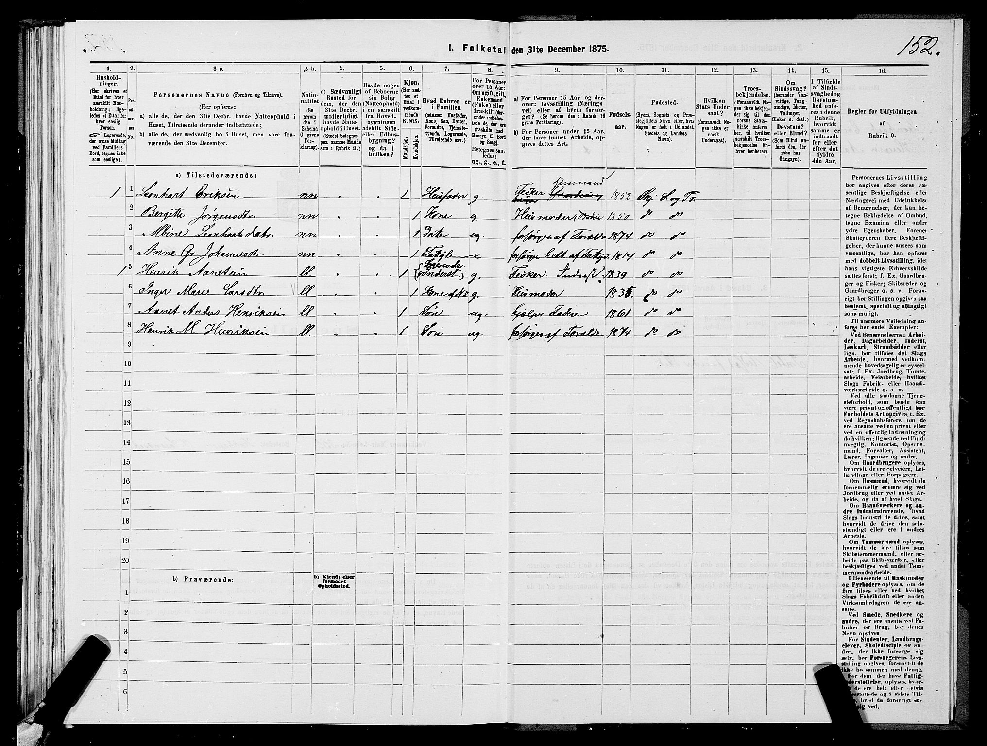 SATØ, 1875 census for 1941P Skjervøy, 1875, p. 5152