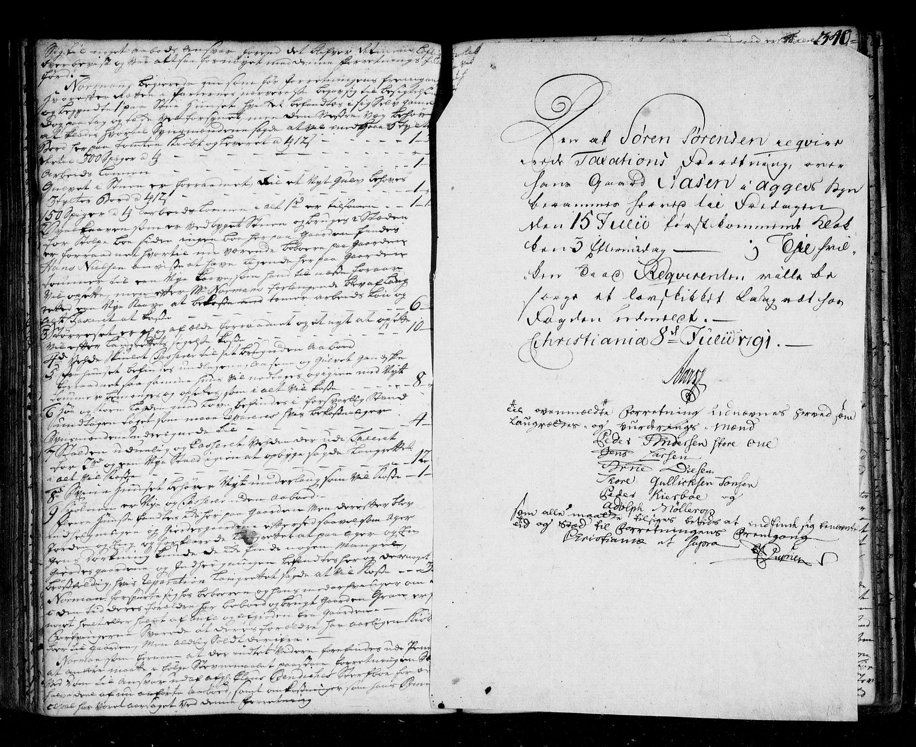 Aker sorenskriveri, SAO/A-10895/F/Fb/L0039: Tingbok, 1743-1748, p. 339b-340a