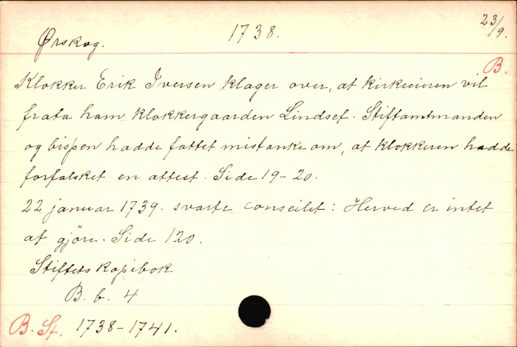 Haugen, Johannes - lærer, AV/SAB-SAB/PA-0036/01/L0001: Om klokkere og lærere, 1521-1904, p. 11078