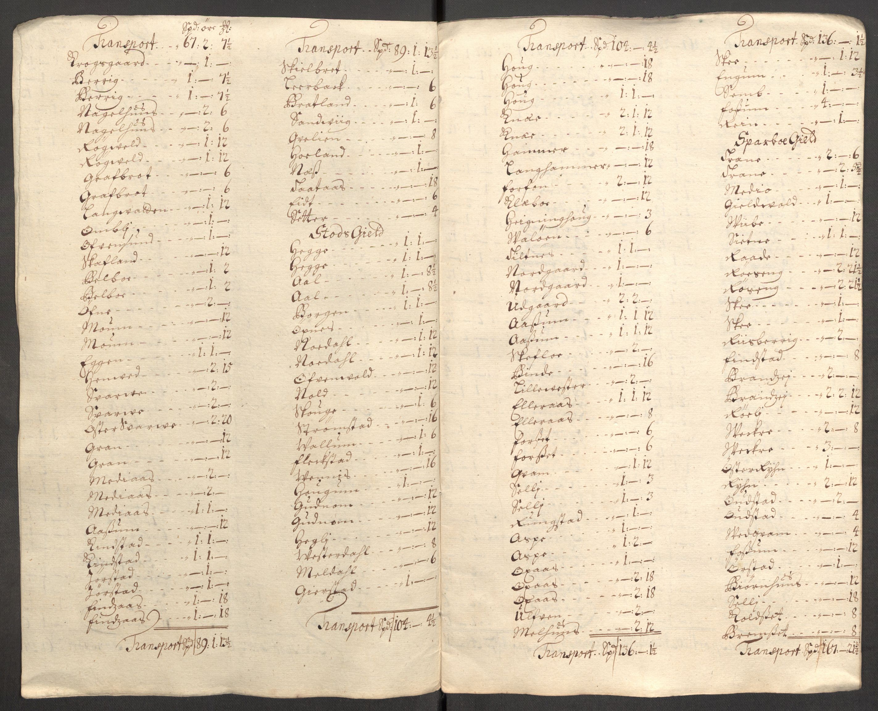 Rentekammeret inntil 1814, Reviderte regnskaper, Fogderegnskap, RA/EA-4092/R63/L4315: Fogderegnskap Inderøy, 1706-1707, p. 226
