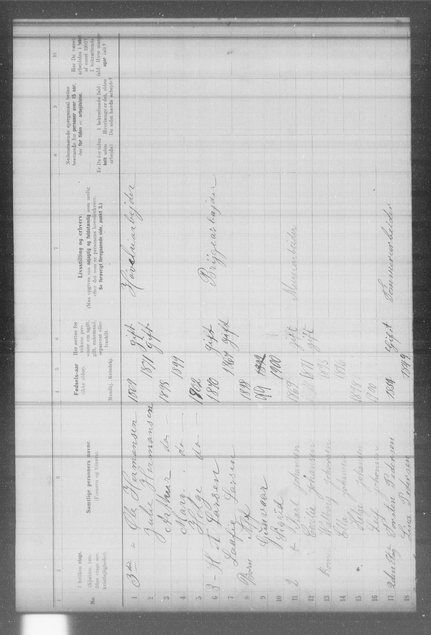 OBA, Municipal Census 1902 for Kristiania, 1902, p. 8180