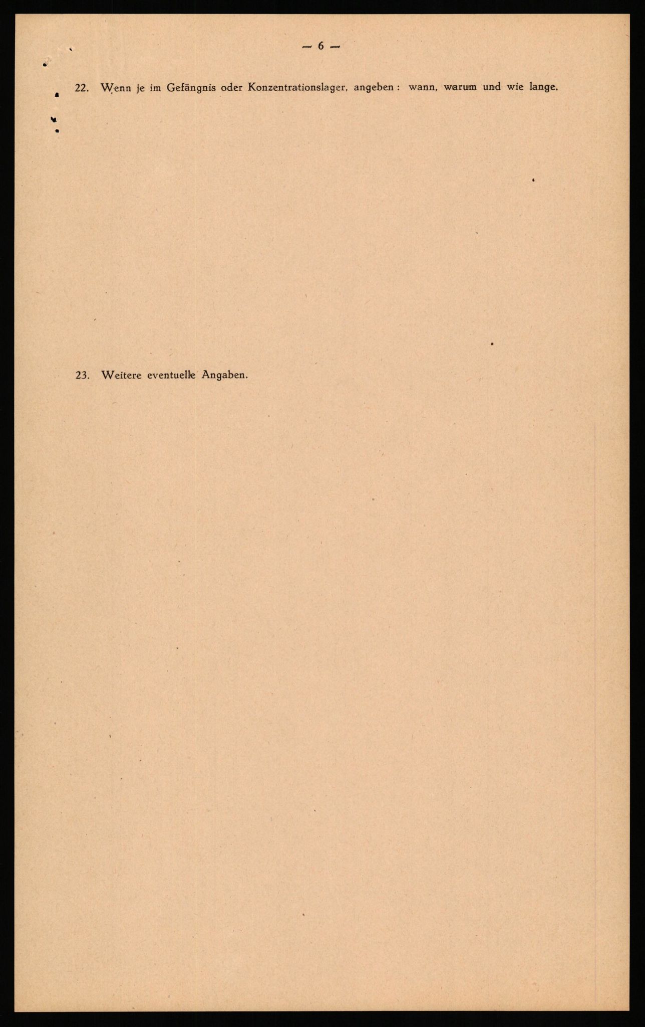 Forsvaret, Forsvarets overkommando II, AV/RA-RAFA-3915/D/Db/L0036: CI Questionaires. Tyske okkupasjonsstyrker i Norge. Tyskere., 1945-1946, p. 166