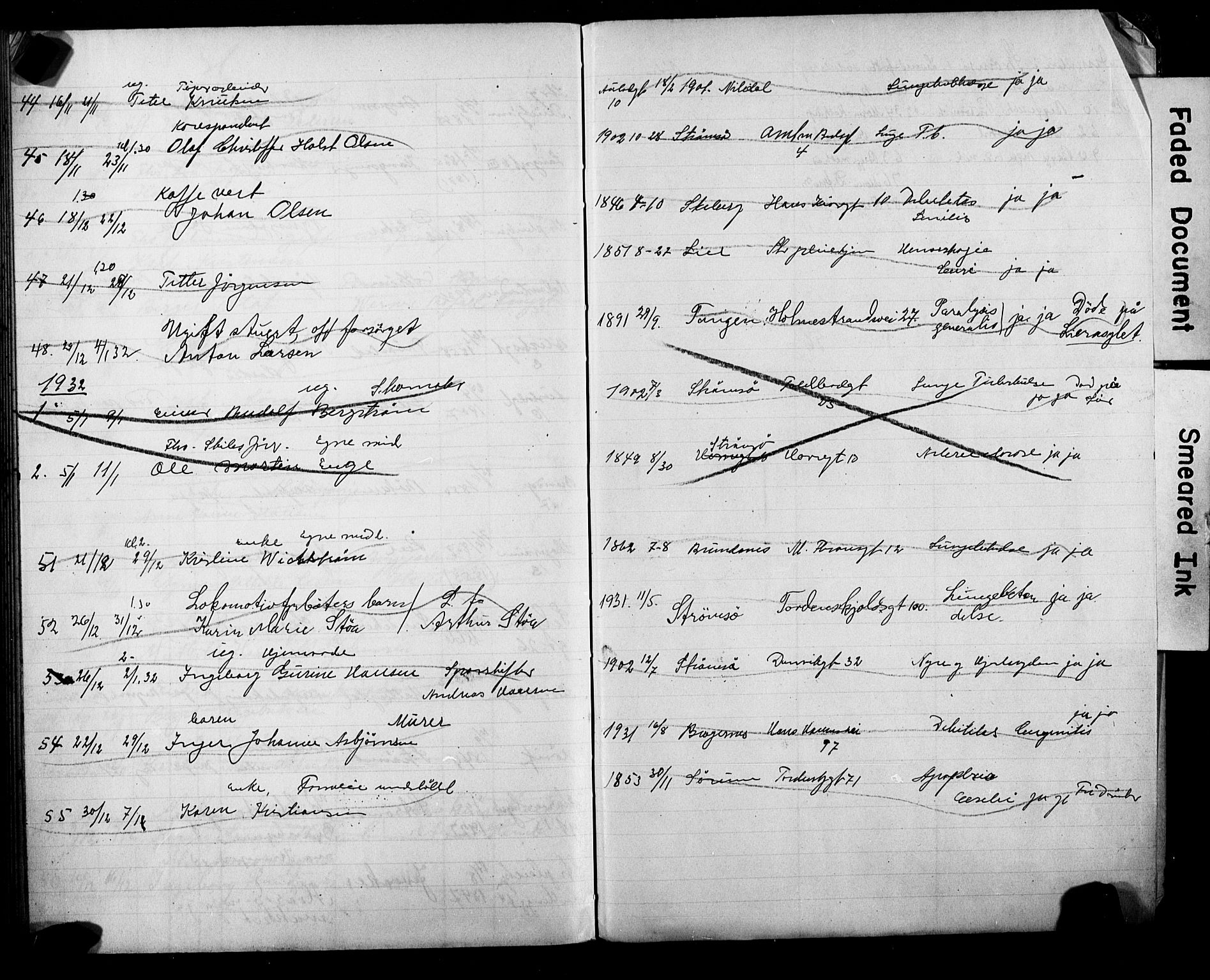 Strømsø kirkebøker, SAKO/A-246/Y/Ya/L0008: Parish register draft no. I 8, 1916-1931
