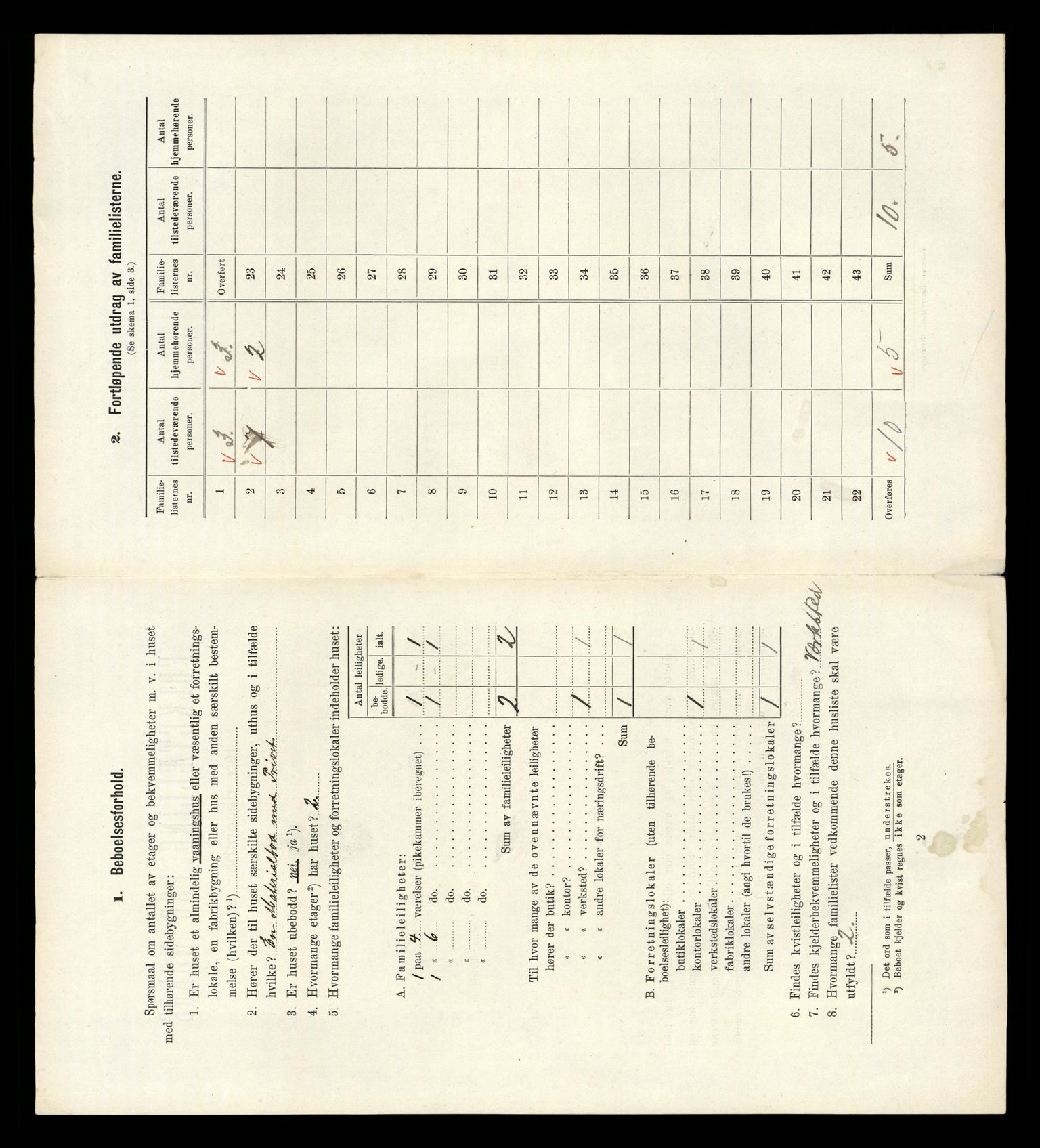 RA, 1910 census for Kristiansand, 1910, p. 1571