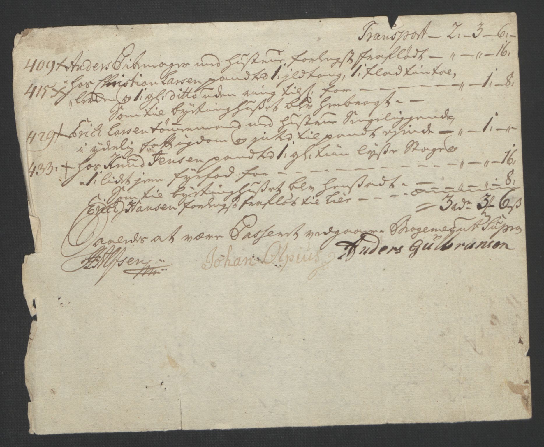 Rentekammeret inntil 1814, Reviderte regnskaper, Byregnskaper, RA/EA-4066/R/Rf/L0119/0001: [F2] Kontribusjonsregnskap / Ekstraskatt, 1762-1767, p. 240