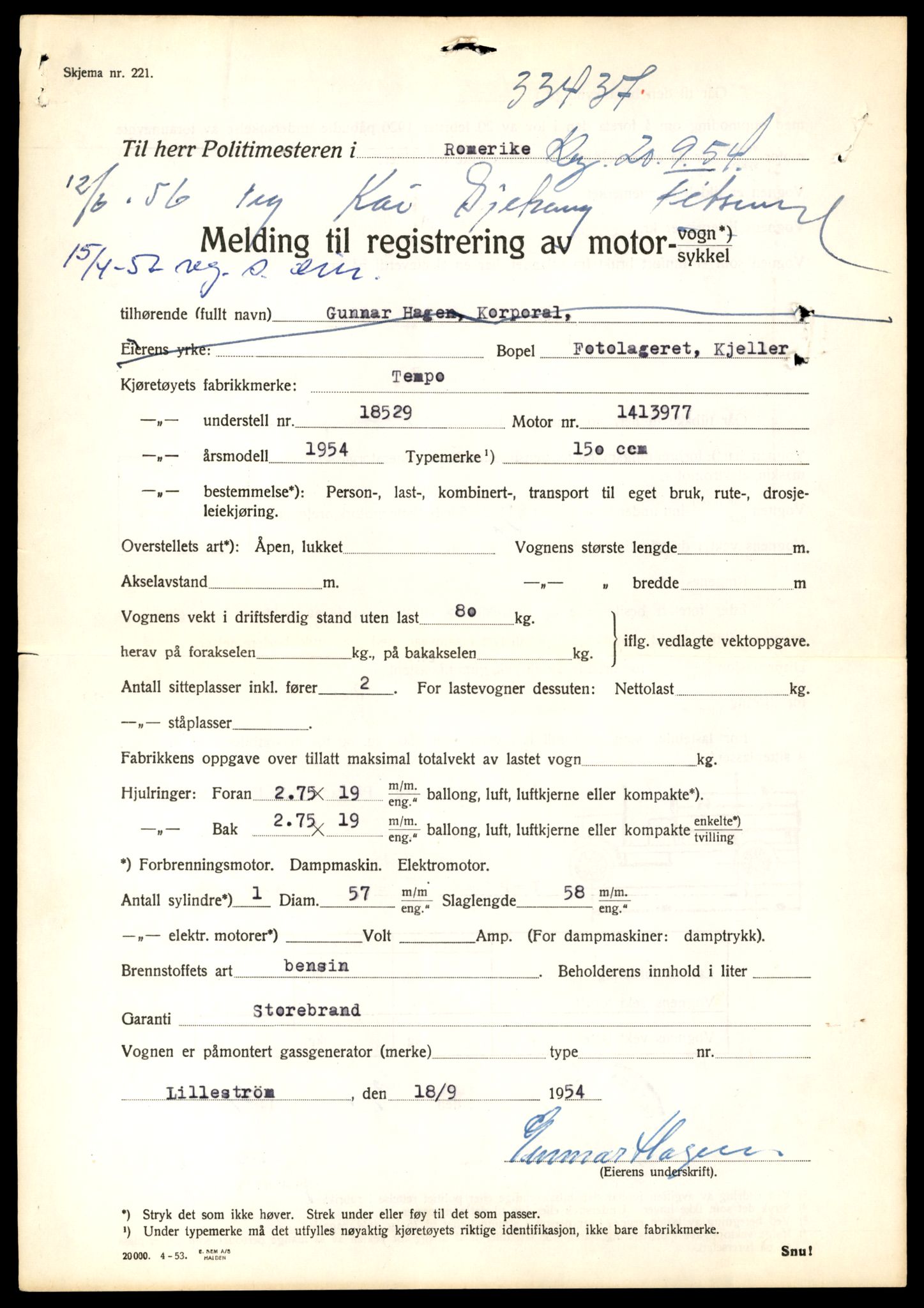 Møre og Romsdal vegkontor - Ålesund trafikkstasjon, SAT/A-4099/F/Fe/L0030: Registreringskort for kjøretøy T 11620 - T 11799, 1927-1998, p. 1239