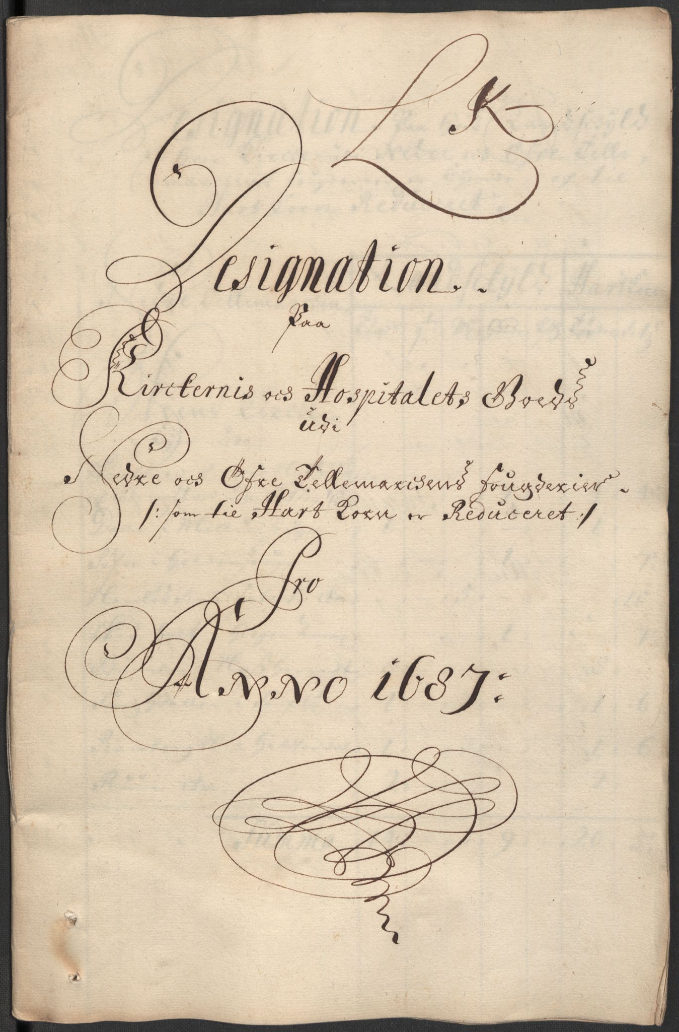 Rentekammeret inntil 1814, Reviderte regnskaper, Fogderegnskap, RA/EA-4092/R35/L2086: Fogderegnskap Øvre og Nedre Telemark, 1687-1689, p. 165