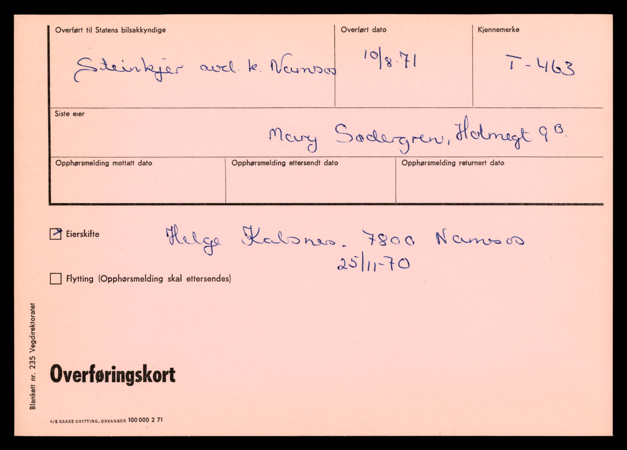 Møre og Romsdal vegkontor - Ålesund trafikkstasjon, SAT/A-4099/F/Fe/L0005: Registreringskort for kjøretøy T 443 - T 546, 1927-1998, p. 1937