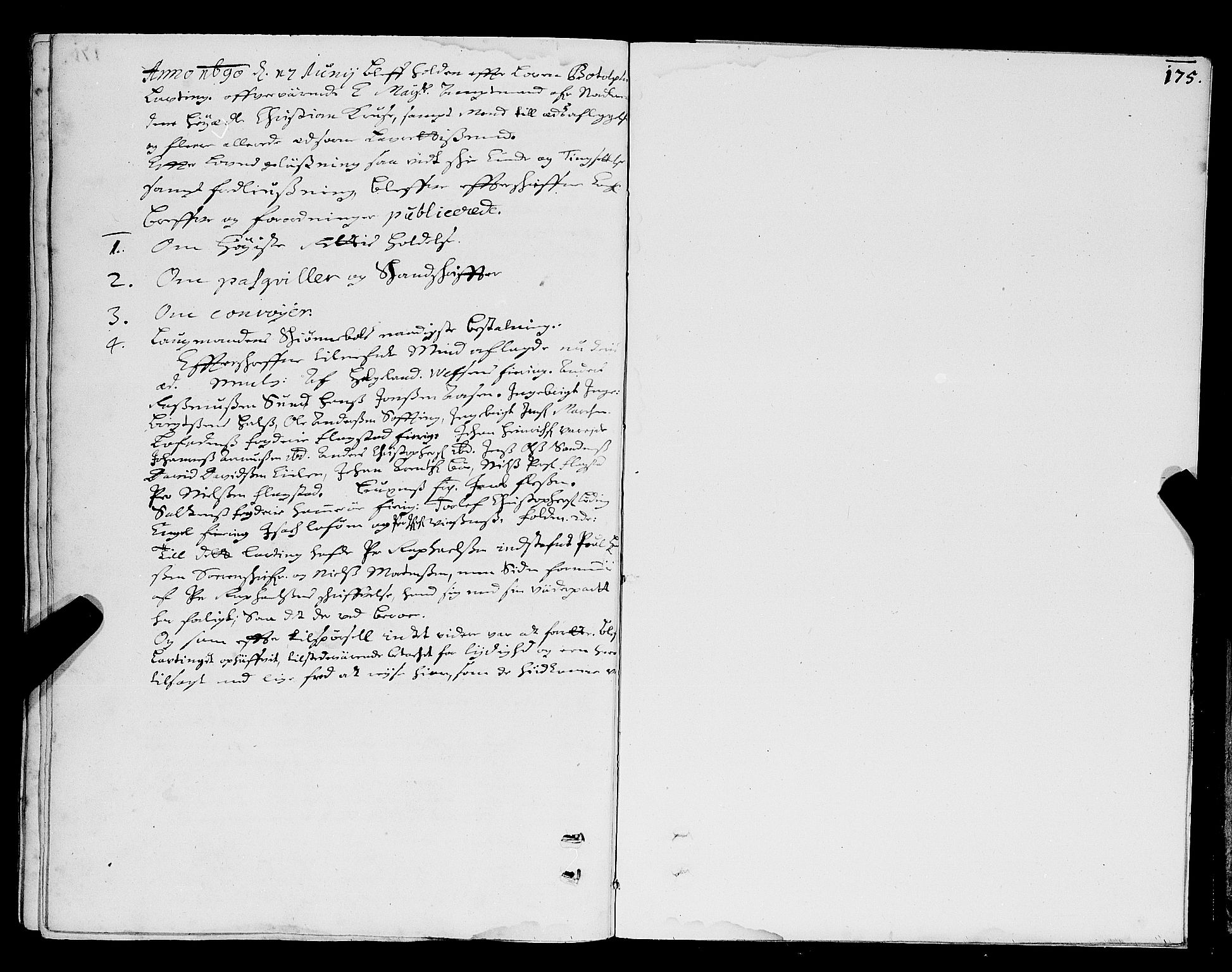 Nordland og Finnmarks lagstol, AV/SAT-A-5608/X/L0002: Justisprotokoll, 1666-1690, p. 175