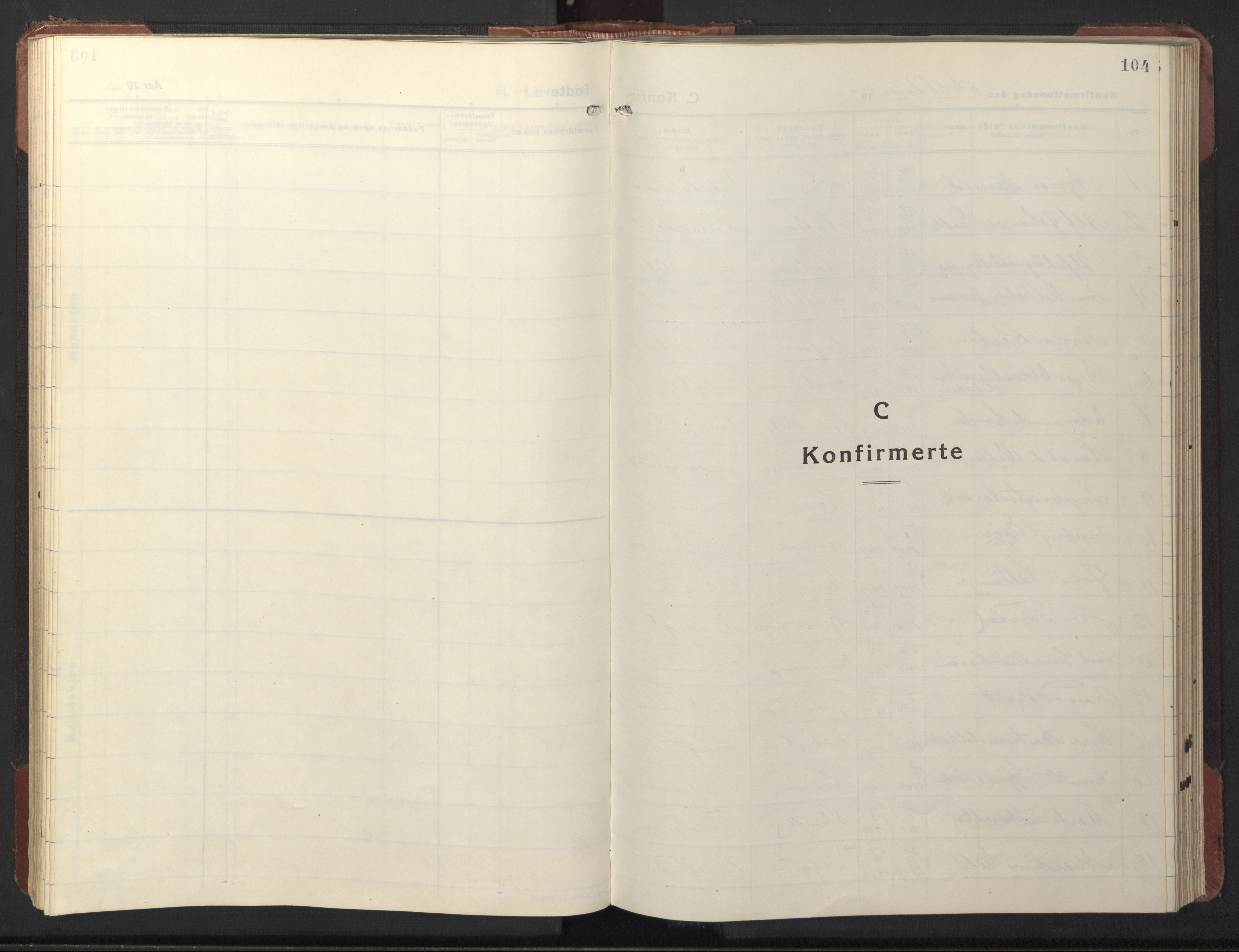 Ministerialprotokoller, klokkerbøker og fødselsregistre - Sør-Trøndelag, SAT/A-1456/669/L0832: Parish register (copy) no. 669C02, 1925-1953, p. 104