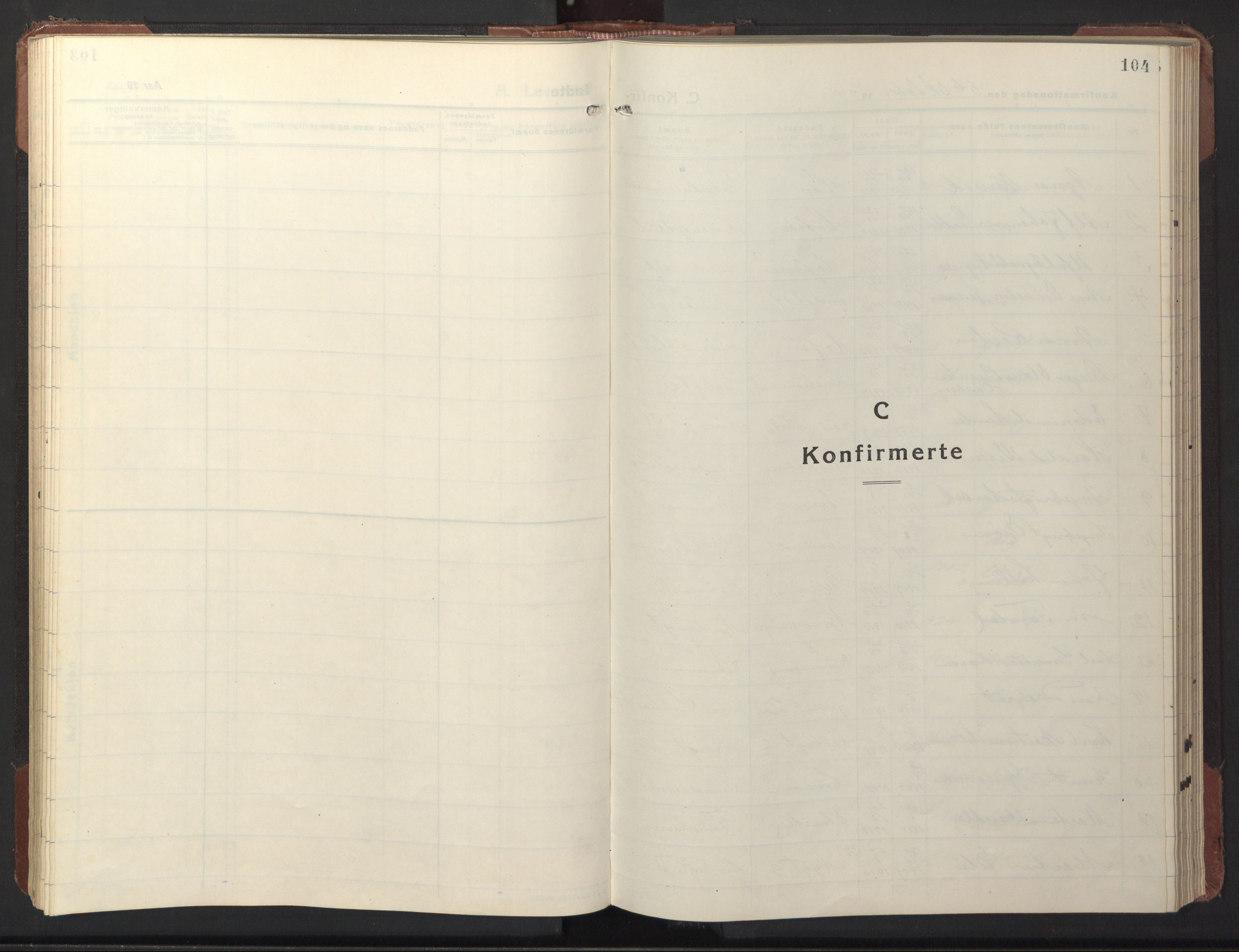 Ministerialprotokoller, klokkerbøker og fødselsregistre - Sør-Trøndelag, AV/SAT-A-1456/669/L0832: Parish register (copy) no. 669C02, 1925-1953, p. 104