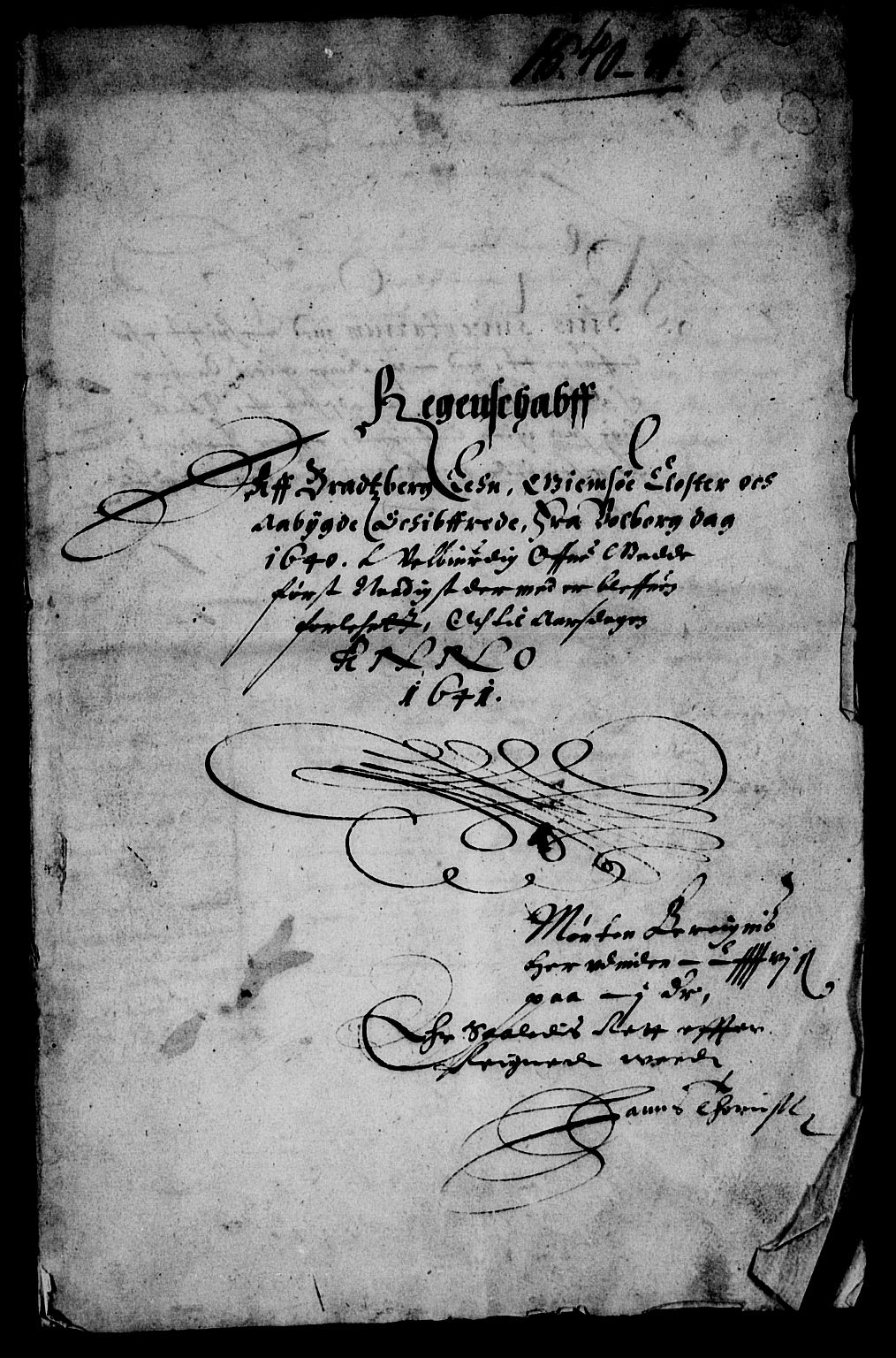 Rentekammeret inntil 1814, Reviderte regnskaper, Lensregnskaper, AV/RA-EA-5023/R/Rb/Rbp/L0024: Bratsberg len, 1639-1641