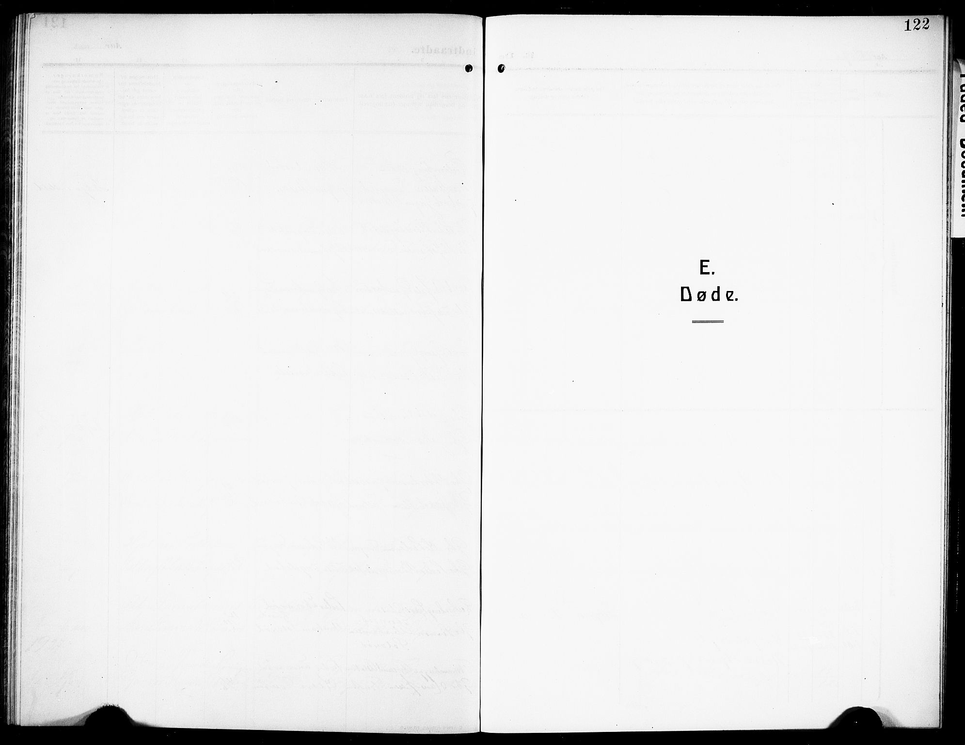 Siljan kirkebøker, SAKO/A-300/G/Ga/L0003: Parish register (copy) no. 3, 1909-1927, p. 122