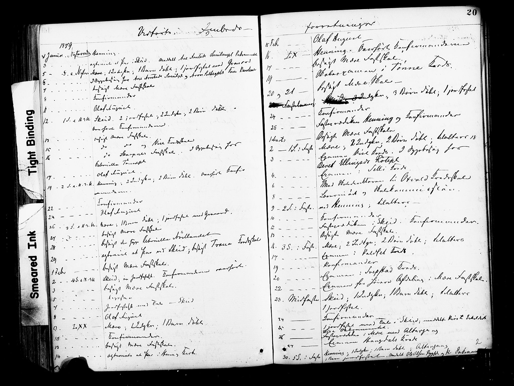 Ministerialprotokoller, klokkerbøker og fødselsregistre - Nord-Trøndelag, SAT/A-1458/735/L0348: Parish register (official) no. 735A09 /1, 1873-1883, p. 20