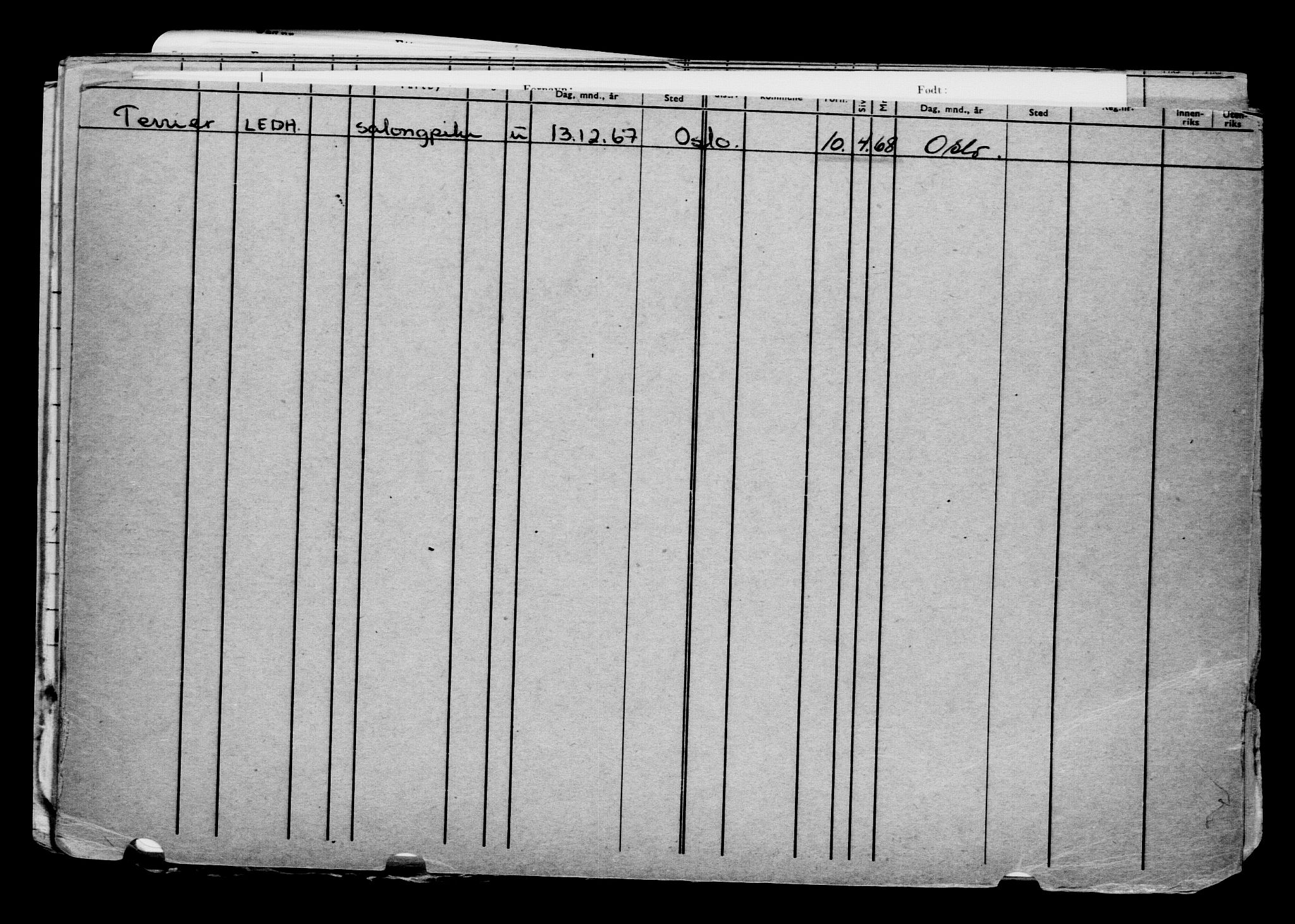 Direktoratet for sjømenn, AV/RA-S-3545/G/Gb/L0082: Hovedkort, 1909, p. 846