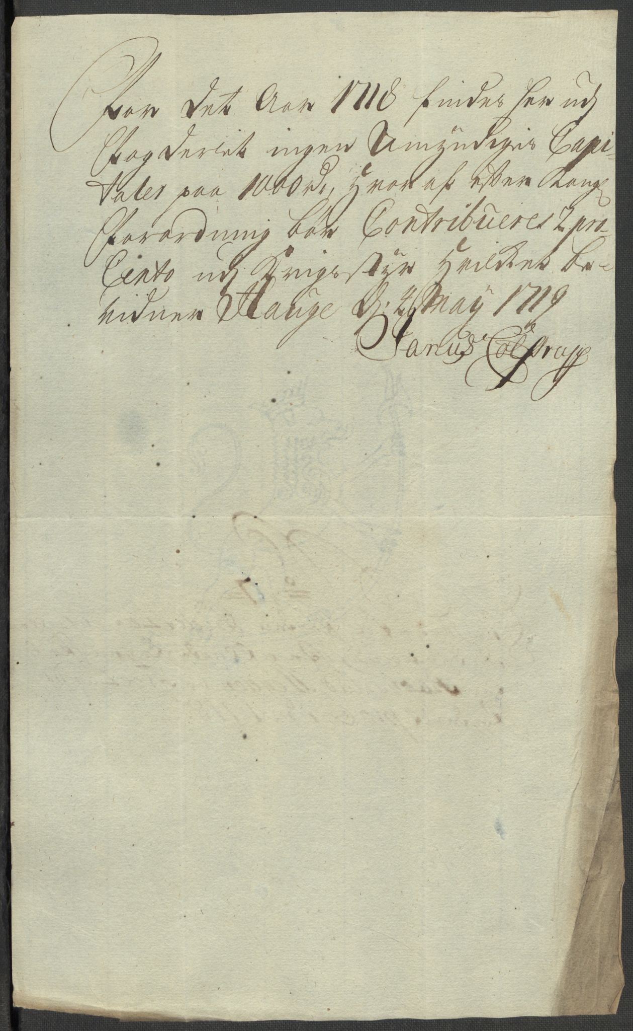 Rentekammeret inntil 1814, Reviderte regnskaper, Fogderegnskap, RA/EA-4092/R07/L0315: Fogderegnskap Rakkestad, Heggen og Frøland, 1718, p. 100