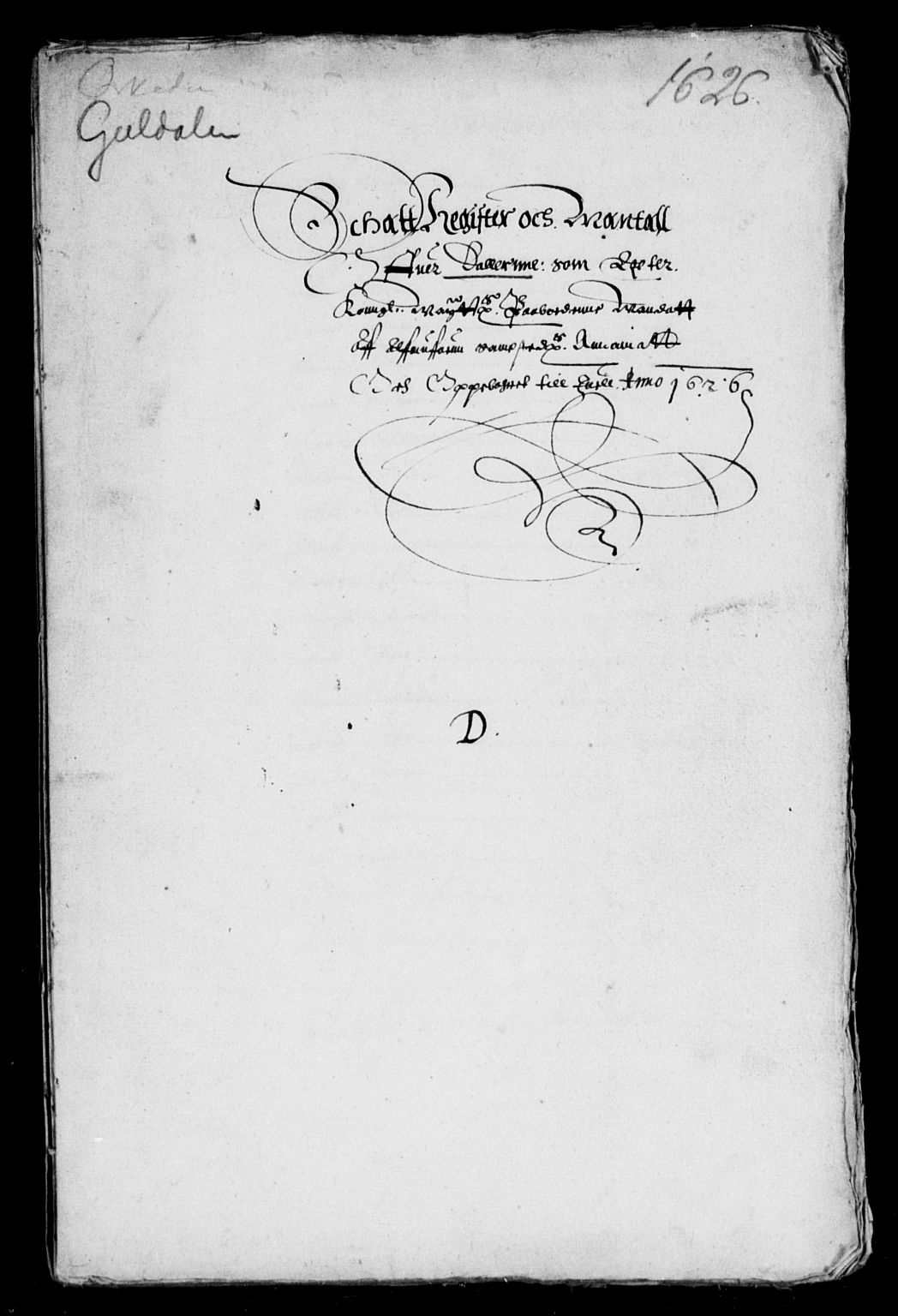 Rentekammeret inntil 1814, Reviderte regnskaper, Lensregnskaper, RA/EA-5023/R/Rb/Rbw/L0032: Trondheim len, 1626