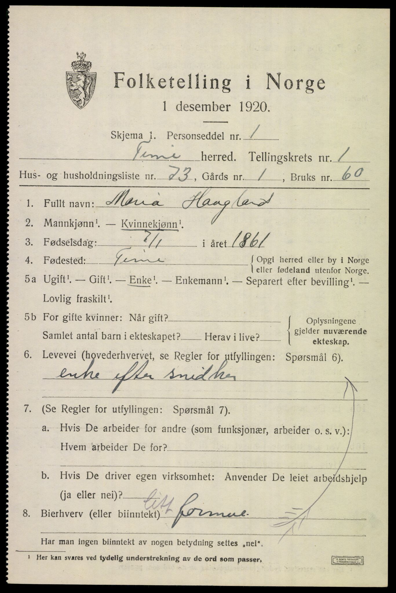 SAST, 1920 census for Time, 1920, p. 2183