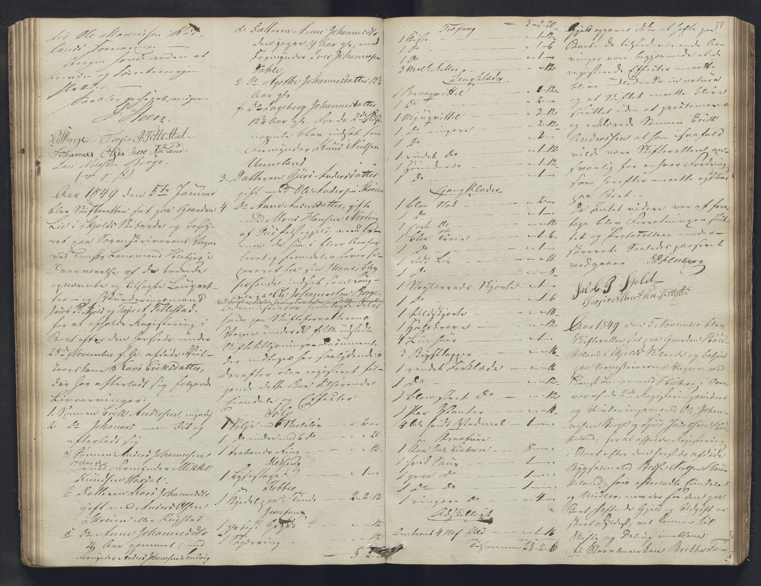 Nordhordland sorenskrivar, SAB/A-2901/1/H/Hb/L0024: Registreringsprotokollar, 1846-1852, p. 55