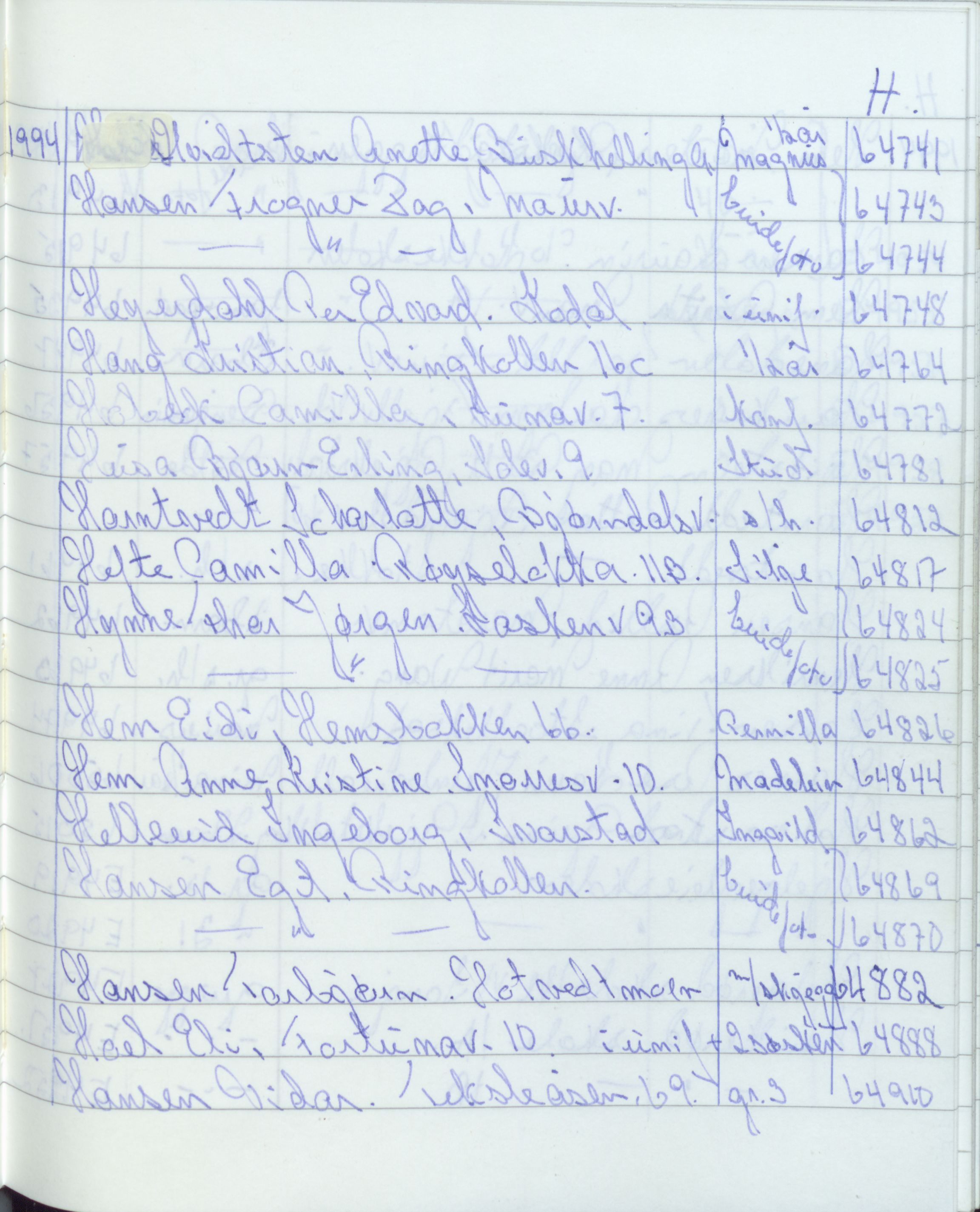 Pa 1494 - Jørgensen, Antonius. Fotograf, VEMU/A-2760/F/Fa, 1927-2004, p. 3478